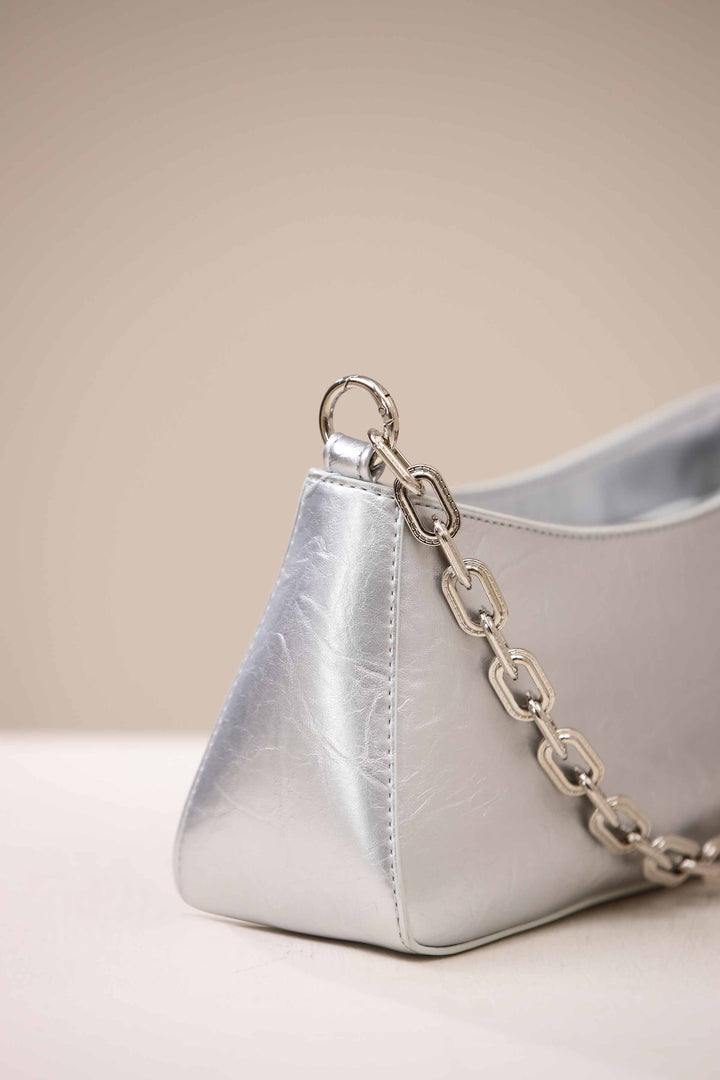 Silver Evening Bag-444542120 for Women - Bag Collection | Nishat | Shop Online
