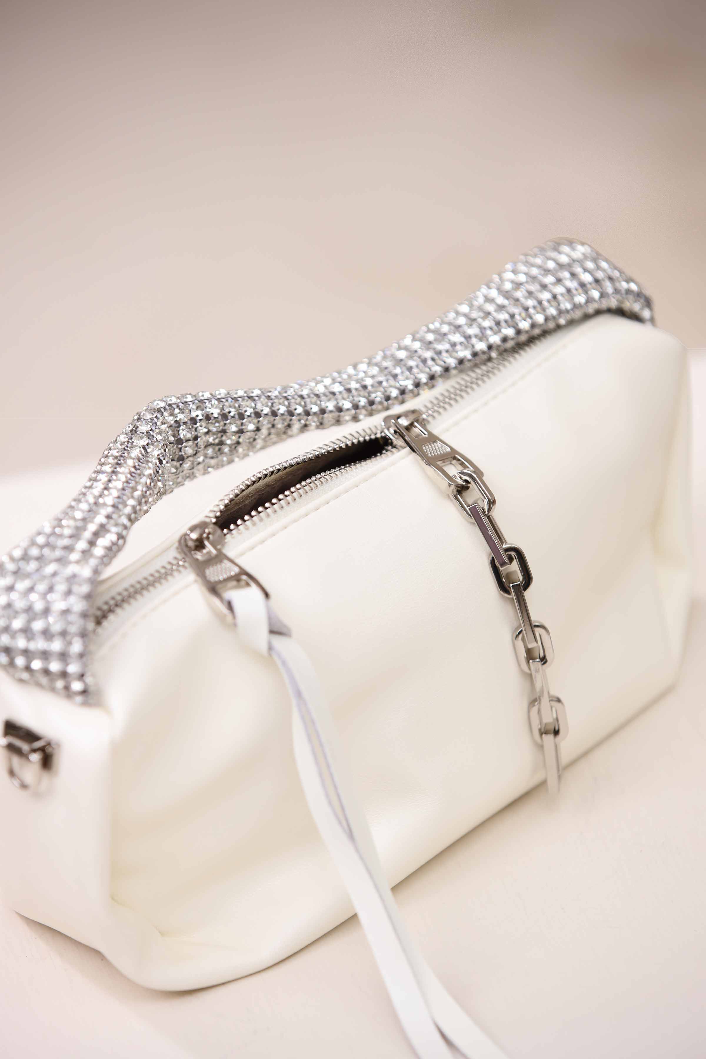 White Evening Bag-444562112 for Women - Bag Collection | Nishat | Shop Online