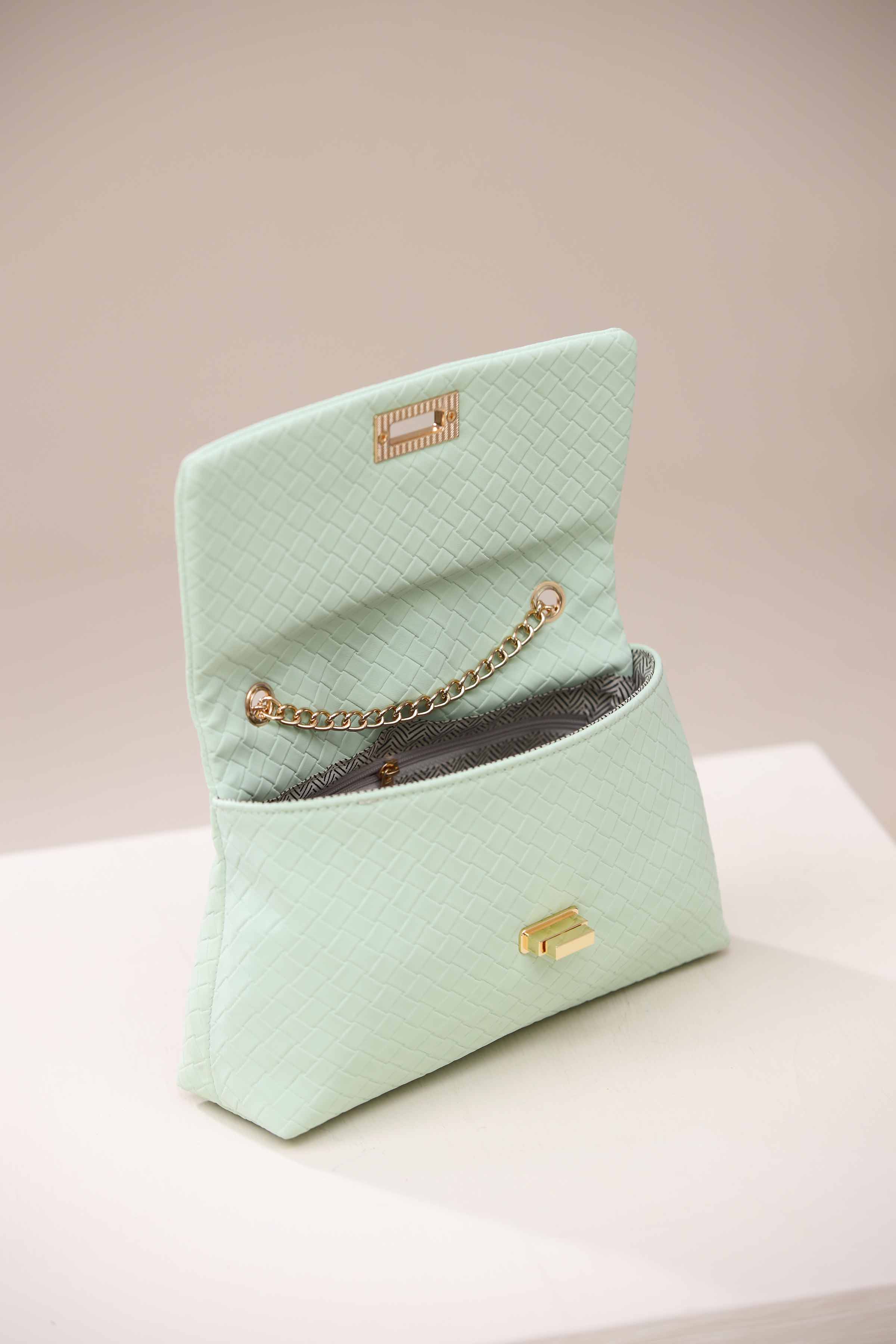 Green Shoulder Bag-444592104 for Women - Bag Collection | Nishat | Shop Online