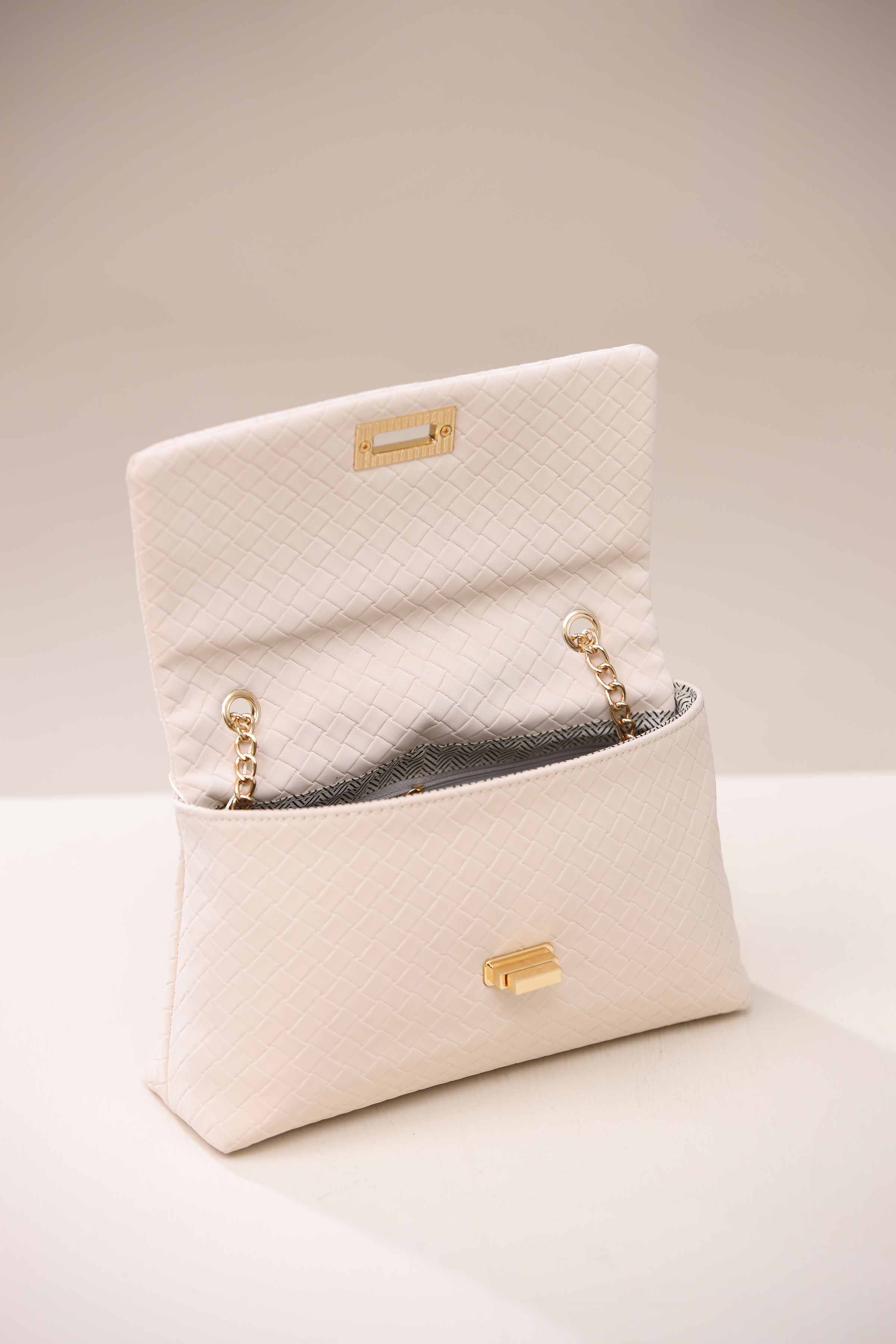 Beige Shoulder Bag-444592118 for Women - Bag Collection | Nishat | Shop Online