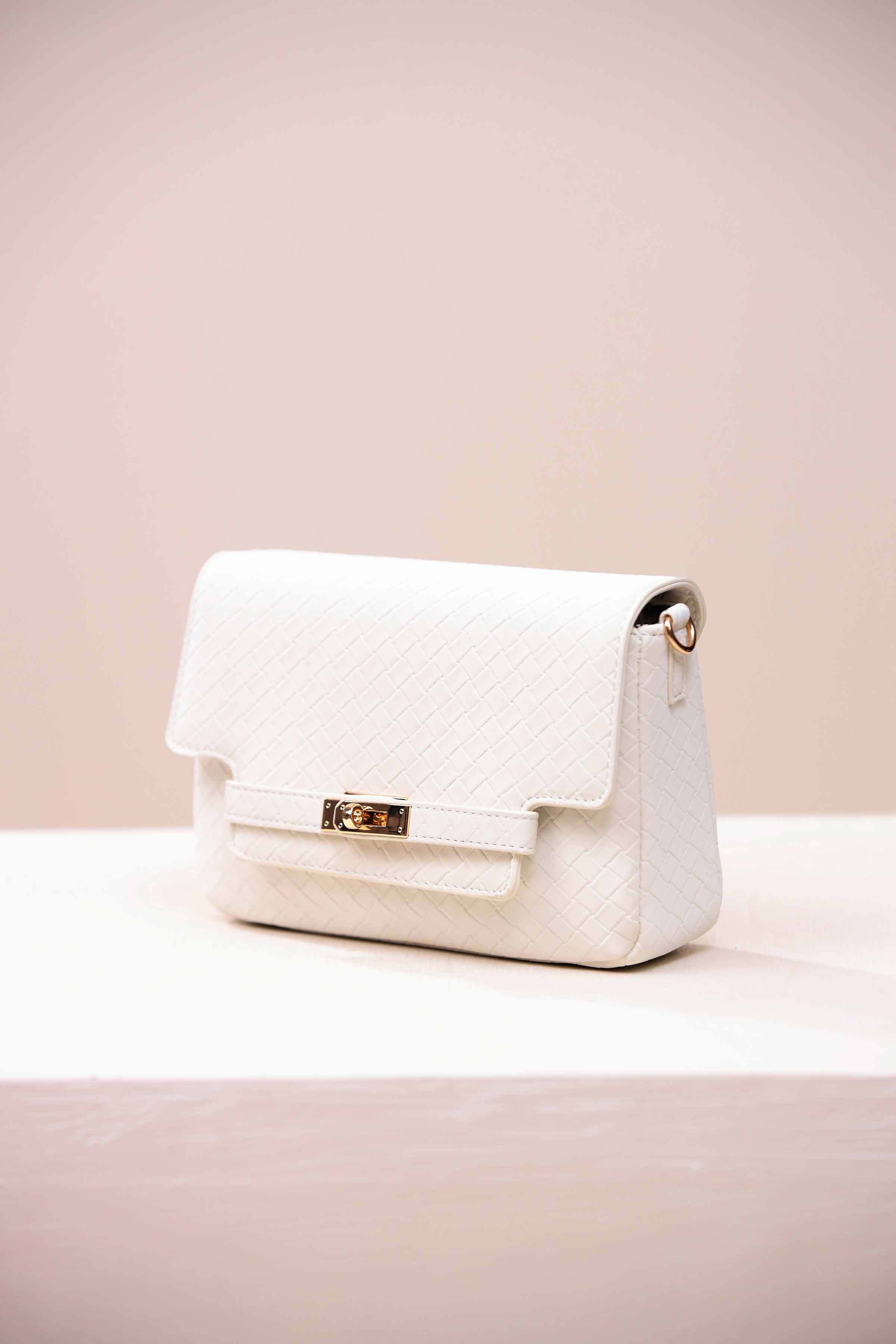 Off White Shoulder Bag-444612107 for Women - Bag Collection | Nishat | Shop Online