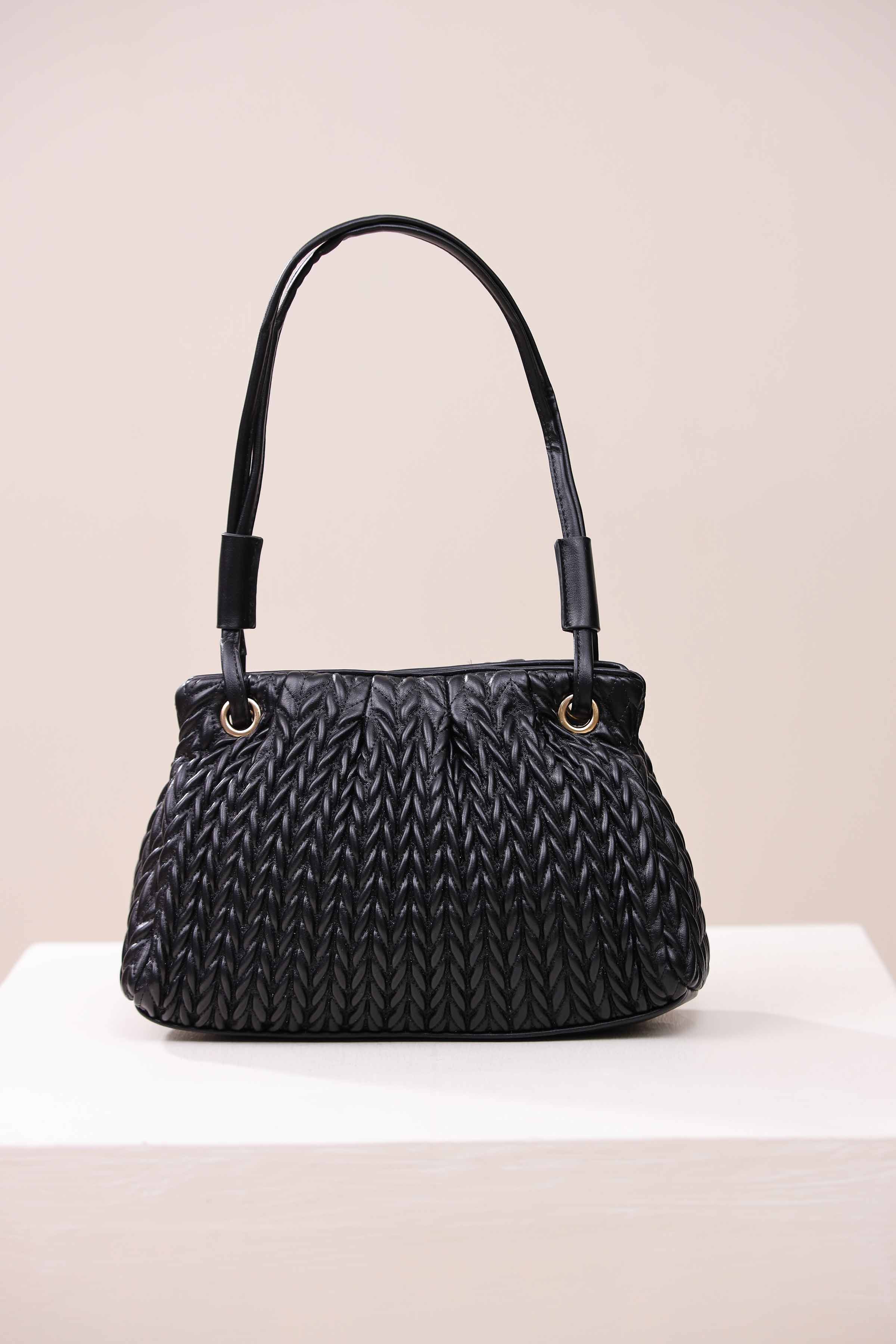 Black Shoulder Bag-444632103 for Women - Bag Collection | Nishat | Shop Online