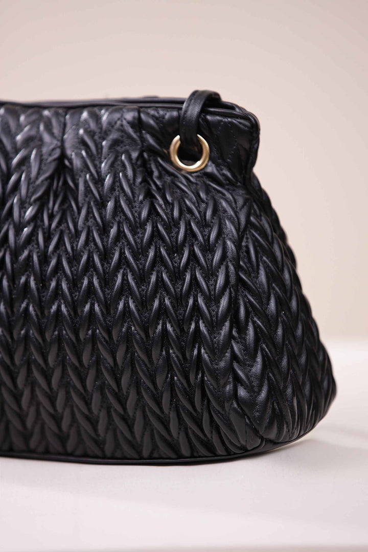 Black Shoulder Bag-444632103 for Women - Bag Collection | Nishat | Shop Online