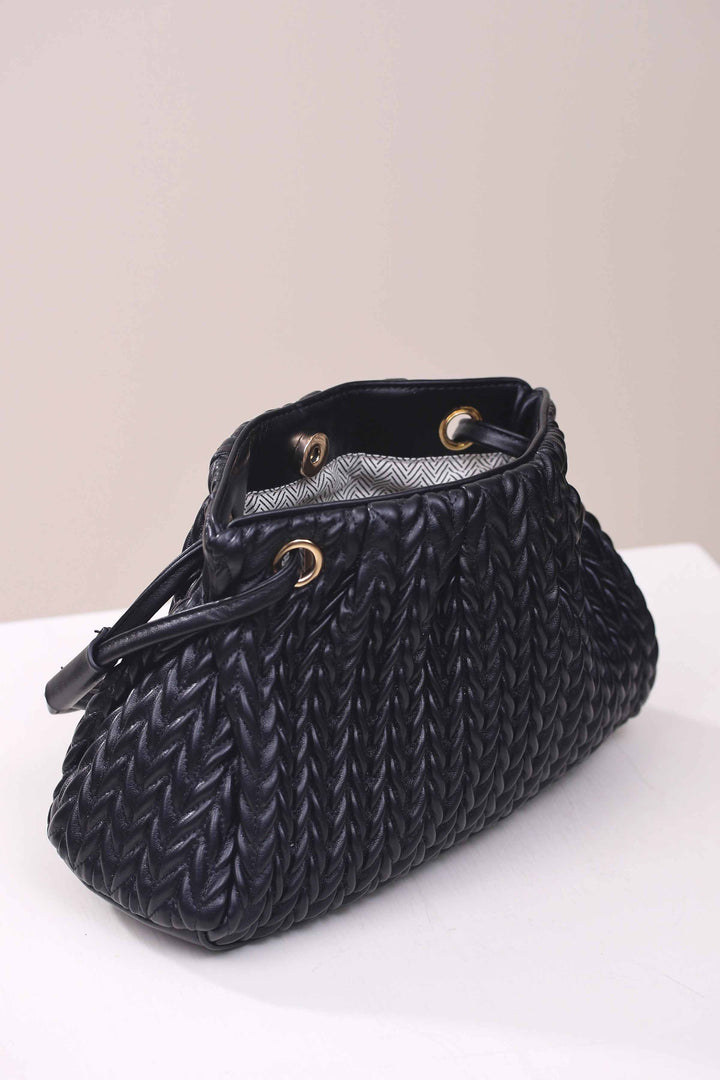 Black Shoulder Bag-444632103 for Women - Bag Collection | Nishat | Shop Online