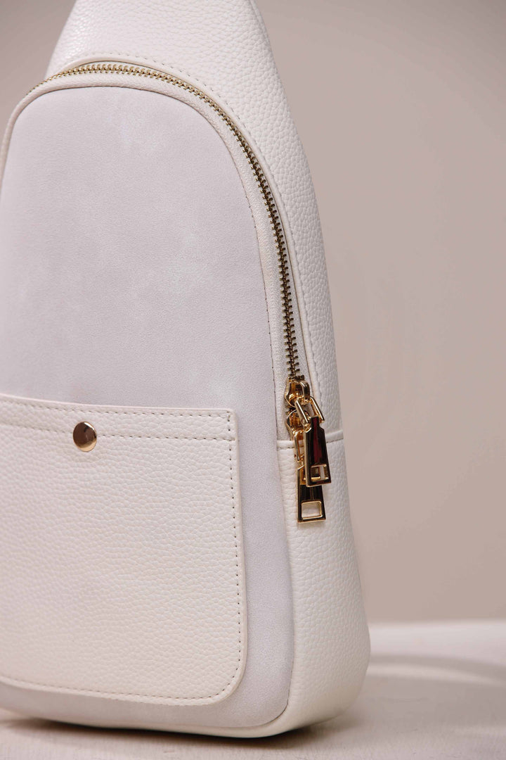 Cream Shoulder Bag-444732107 for Women - Bag Collection | Nishat | Shop Online