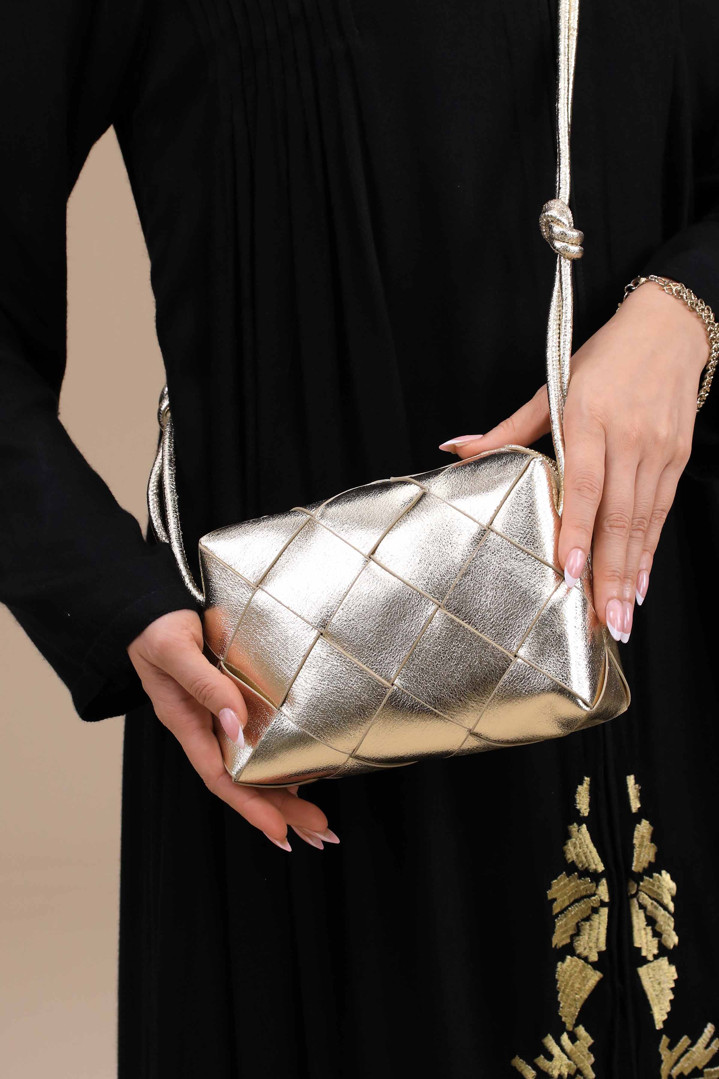 Gold Clutch-444752119-for Women - Bag Winter Collection | Nishat | Shop Online