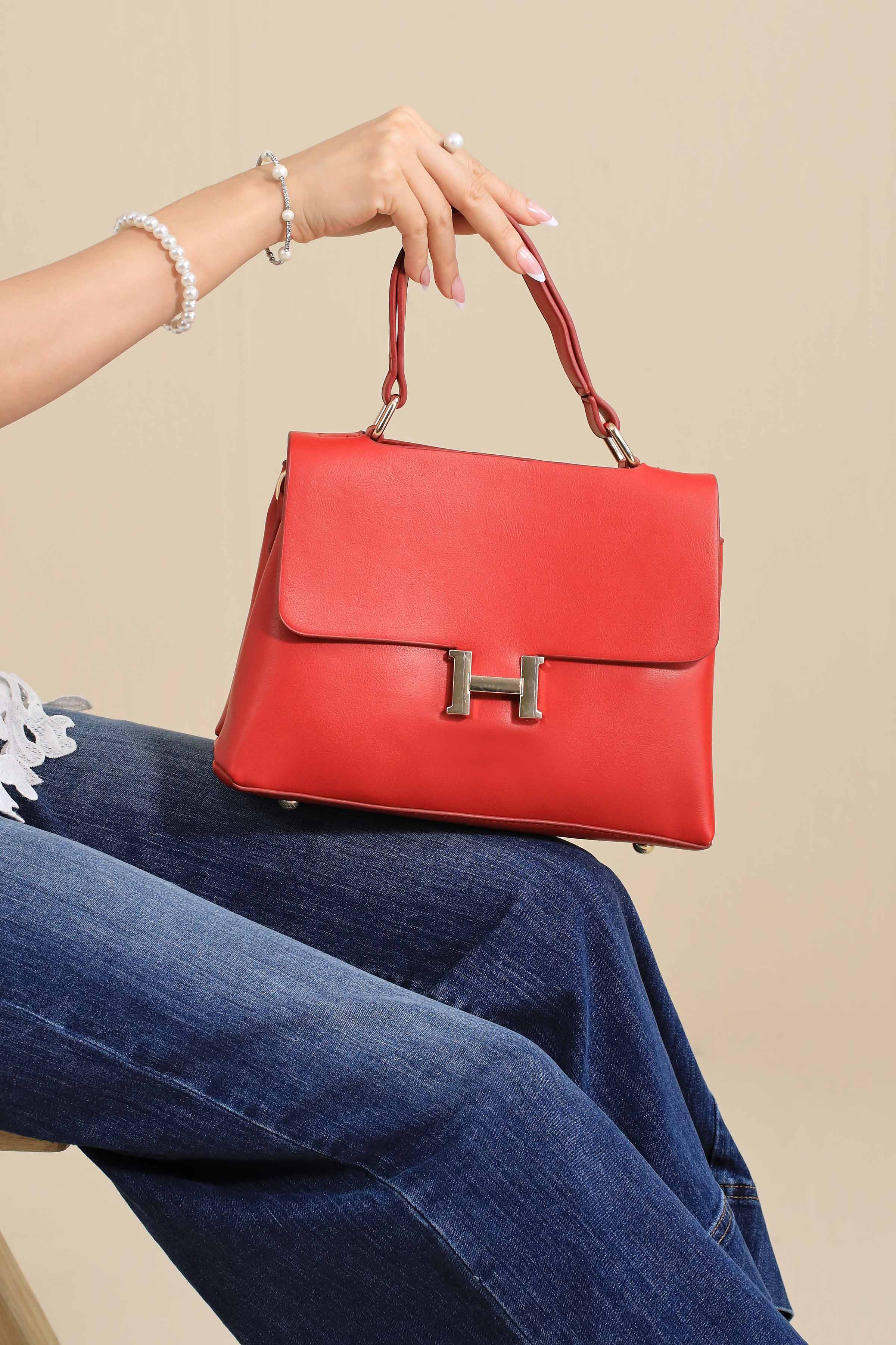 Red Shoulder Bag-444812101 for Women - Bag Winter Collection | Nishat | Shop Online