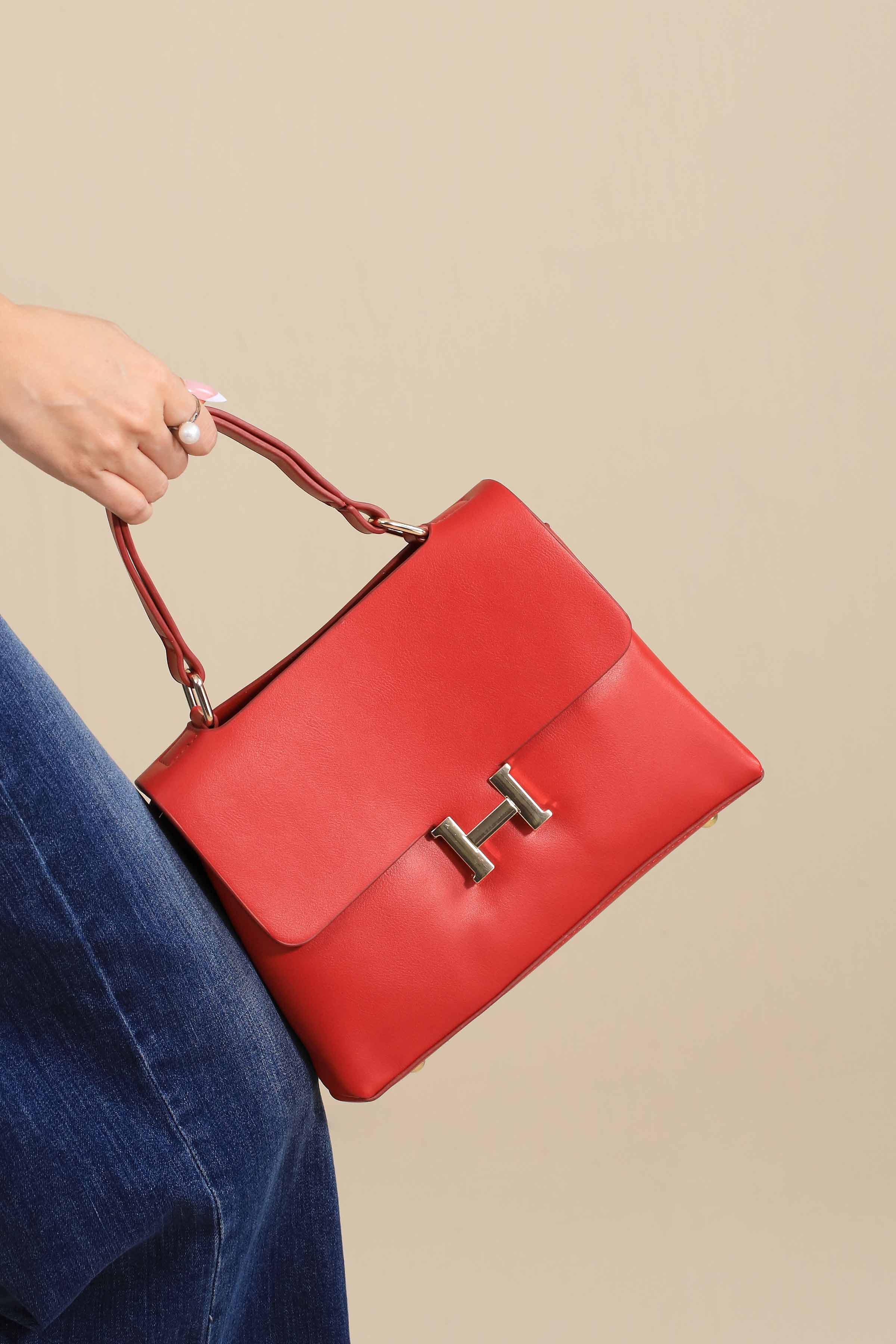 Red Shoulder Bag-444812101 for Women - Bag Winter Collection | Nishat | Shop Online