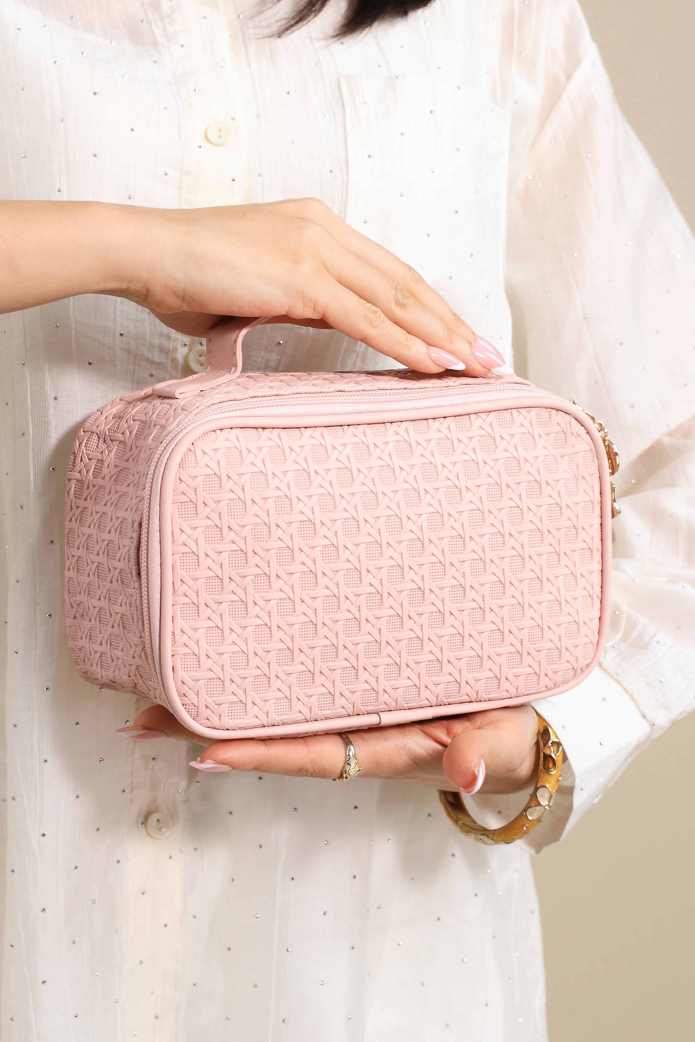 Pink Vanity Bag-444882105 for Women - Bag Winter Collection | Nishat | Shop Online