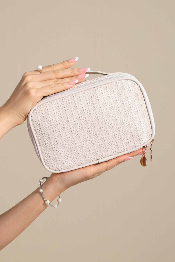 White Vanity Bag-444882112 for Women - Bag Winter Collection | Nishat | Shop Online