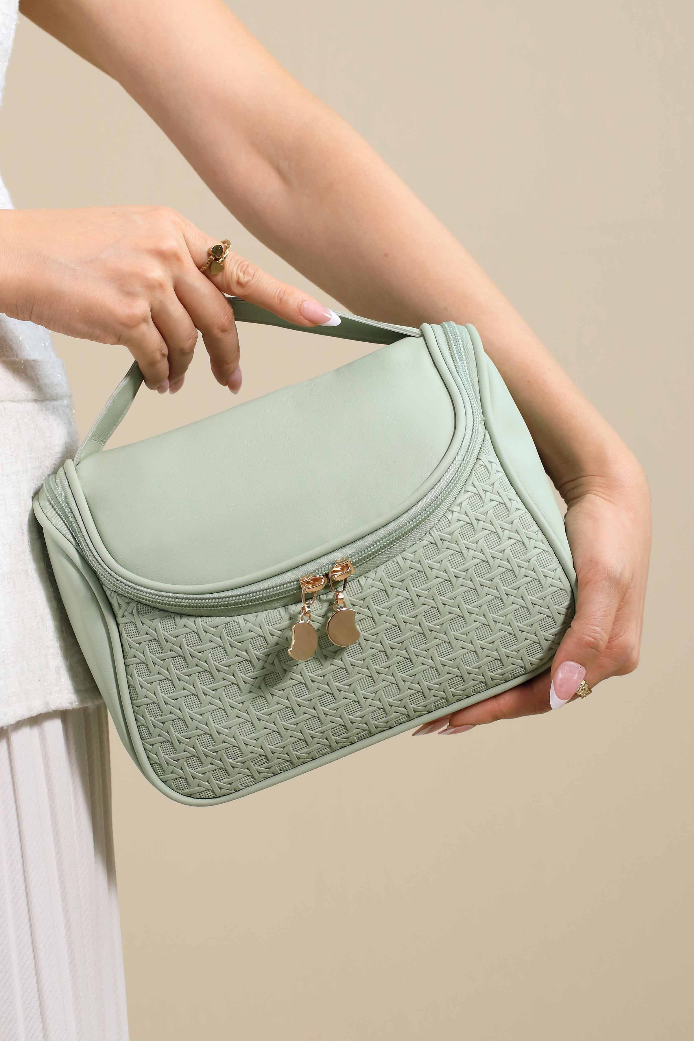 Green Vanity Bag-444892104 for Women - Bag Winter Collection | Nishat | Shop Online