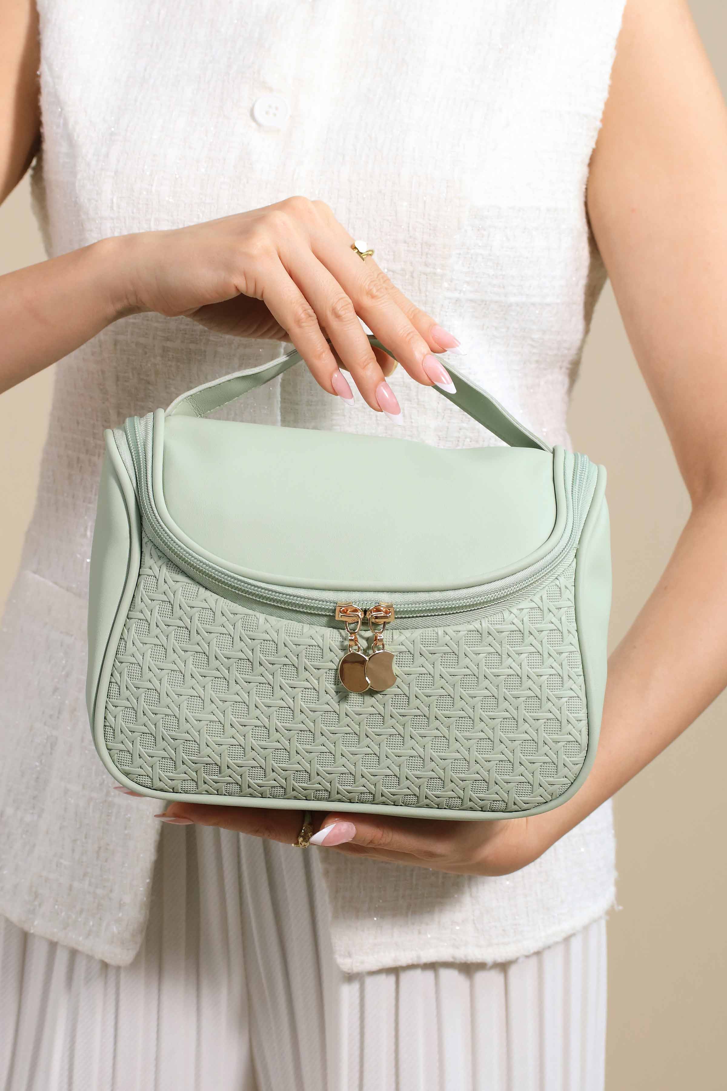 Green Vanity Bag-444892104 for Women - Bag Winter Collection | Nishat | Shop Online