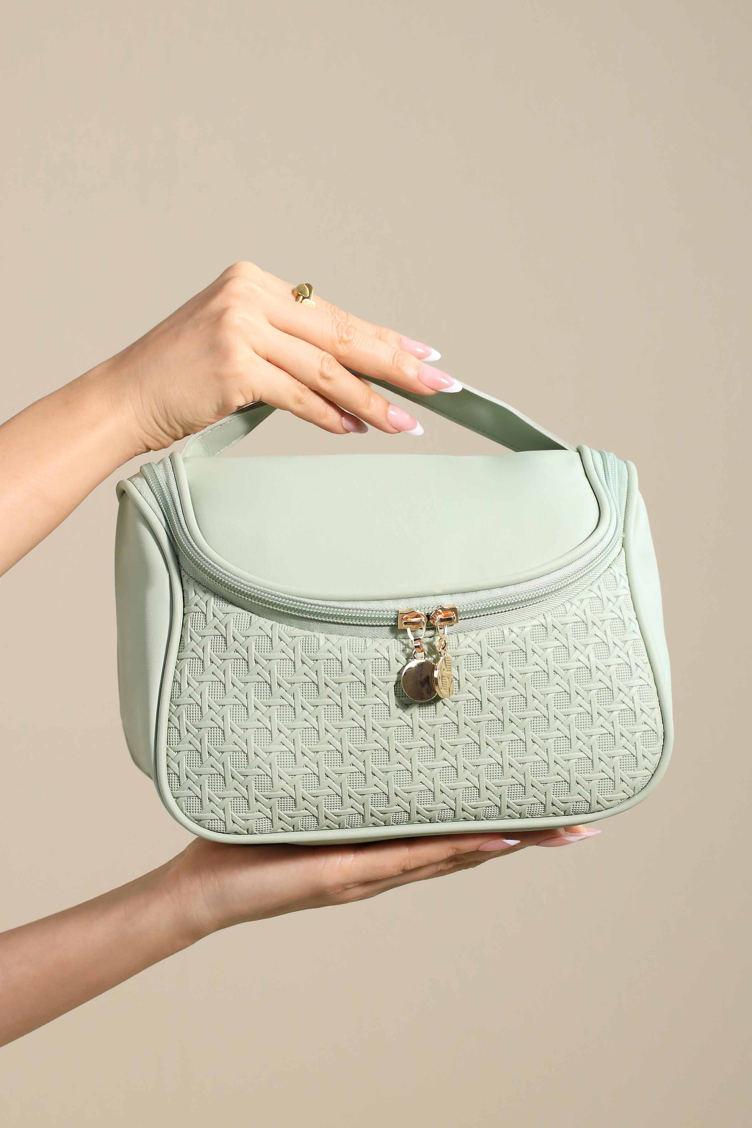 Green Vanity Bag-444892104 for Women - Bag Winter Collection | Nishat | Shop Online