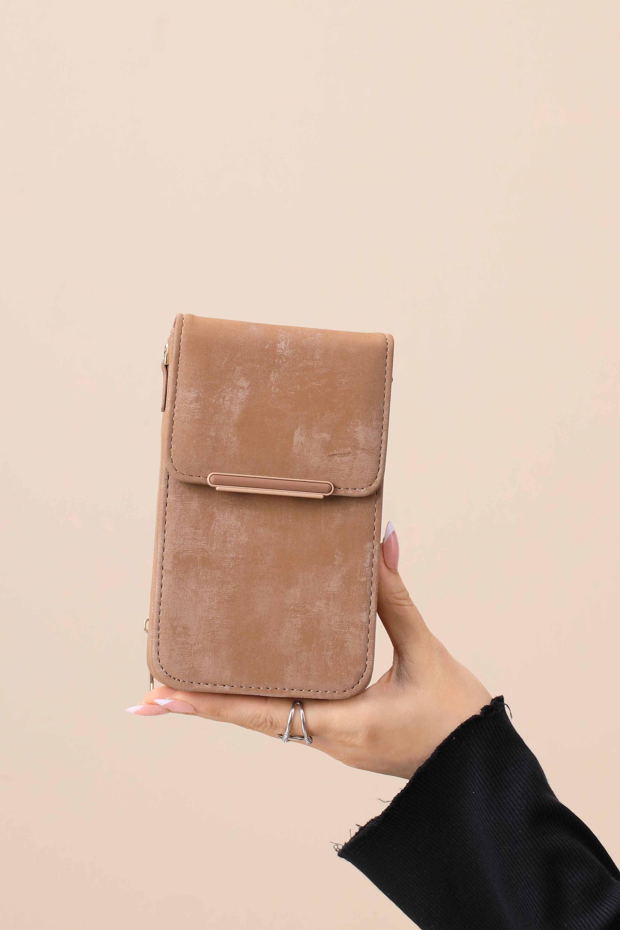 Brown Phone Bag-444922113-for Women - Bag Winter Collection | Nishat | Shop Online