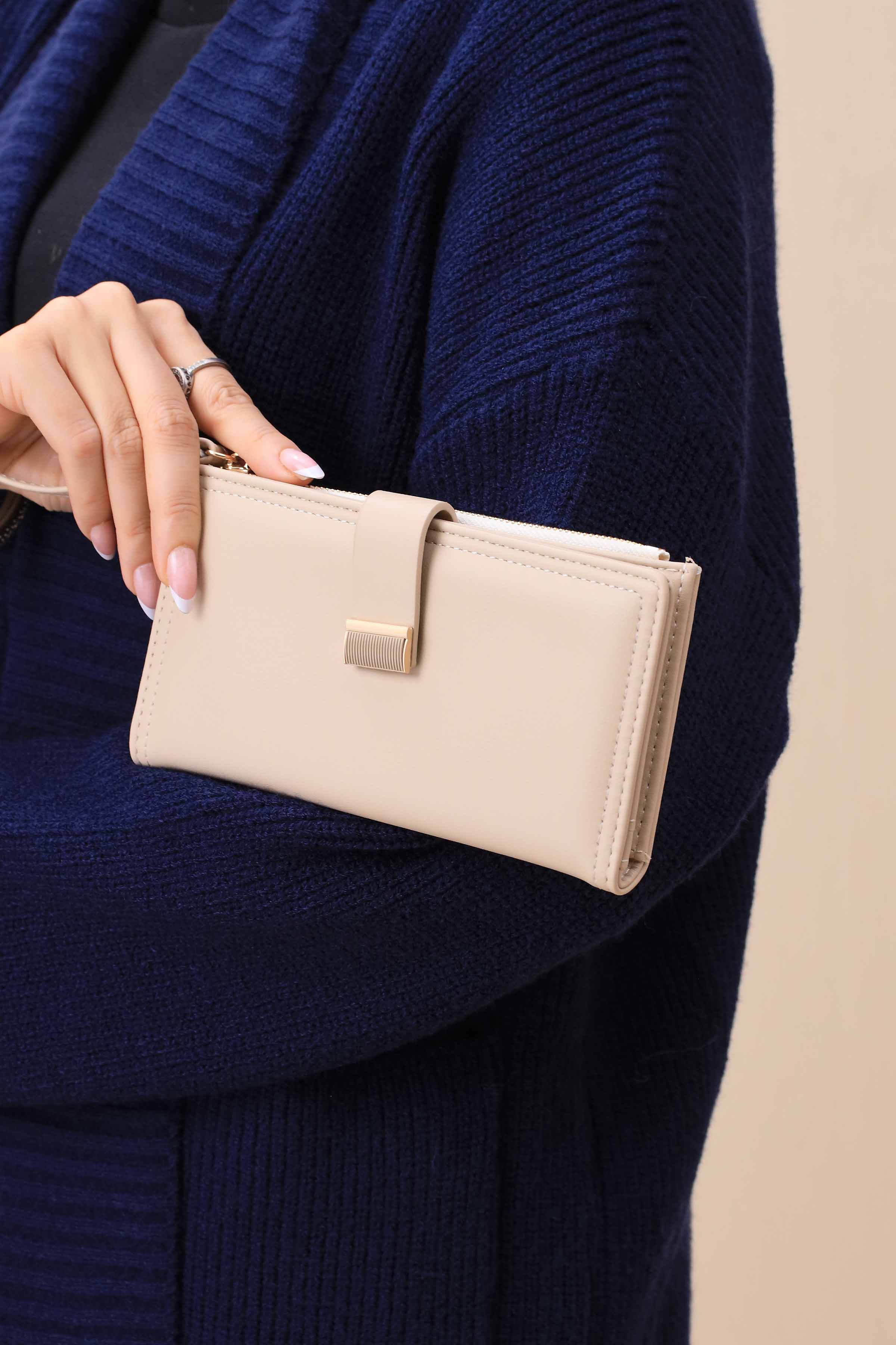 Beige Wallet-444932118-for Women - Bag Winter Collection | Nishat | Shop Online