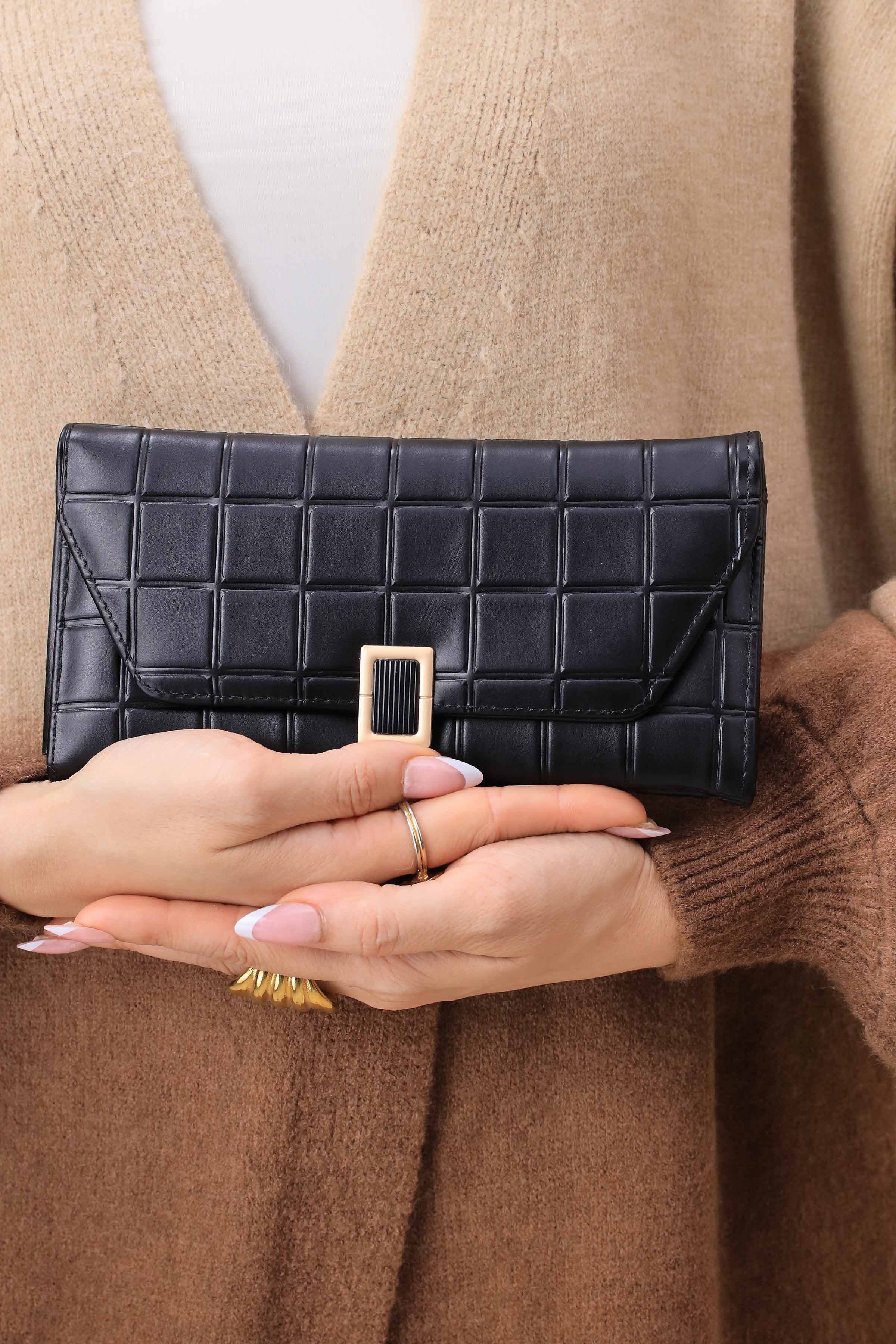Black Wallet-444952103-for Women - Bag Winter Collection | Nishat | Shop Online