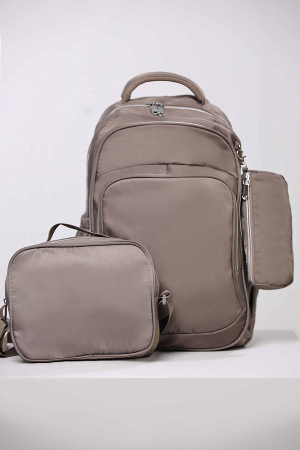 Khaki Back Pack-445062130 for Women - Bag Collection | Nishat | Shop Online