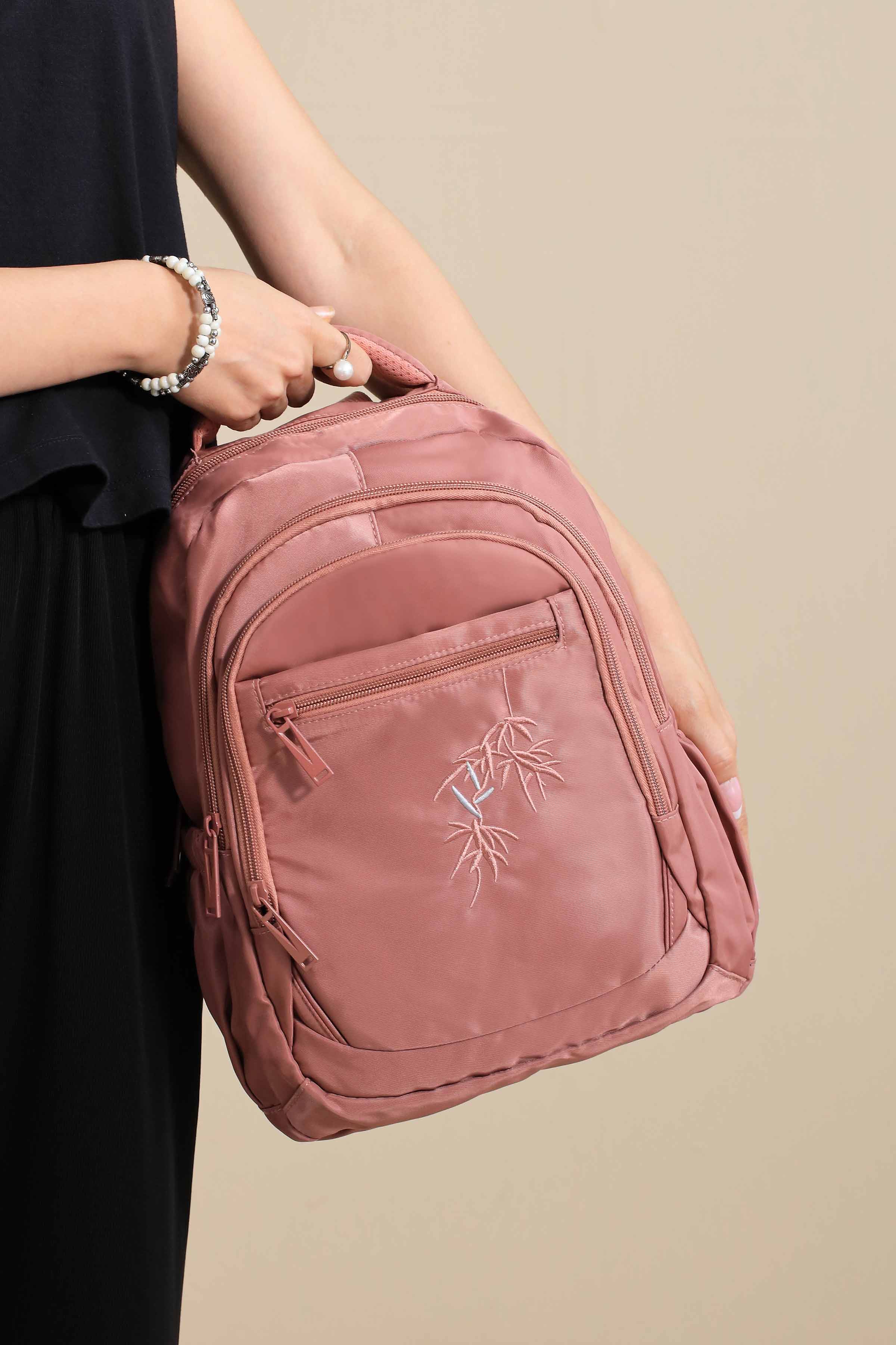 Dark Red Back Pack-445152101 for Women - Bag Winter Collection | Nishat | Shop Online