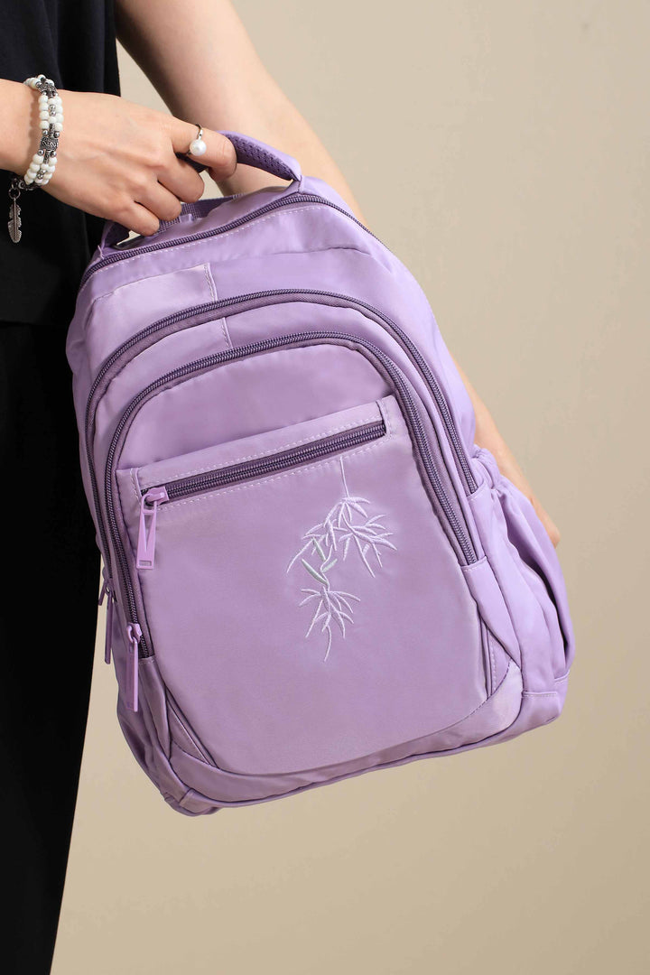 Dark Purple Back Pack-445152109 for Women - Bag Winter Collection | Nishat | Shop Online