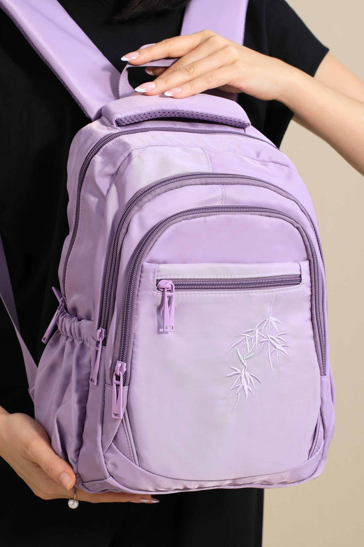 Dark Purple Back Pack-445152109 for Women - Bag Winter Collection | Nishat | Shop Online