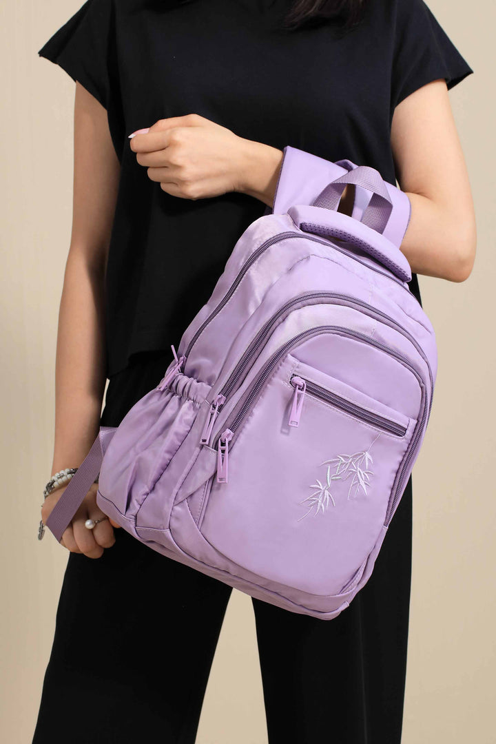 Dark Purple Back Pack-445152109 for Women - Bag Winter Collection | Nishat | Shop Online