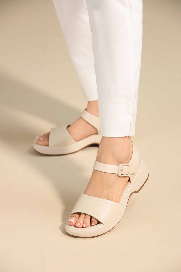 Off White Sandals-445162907 -  for Women - Shoes Collection | Nishat | Shop Online