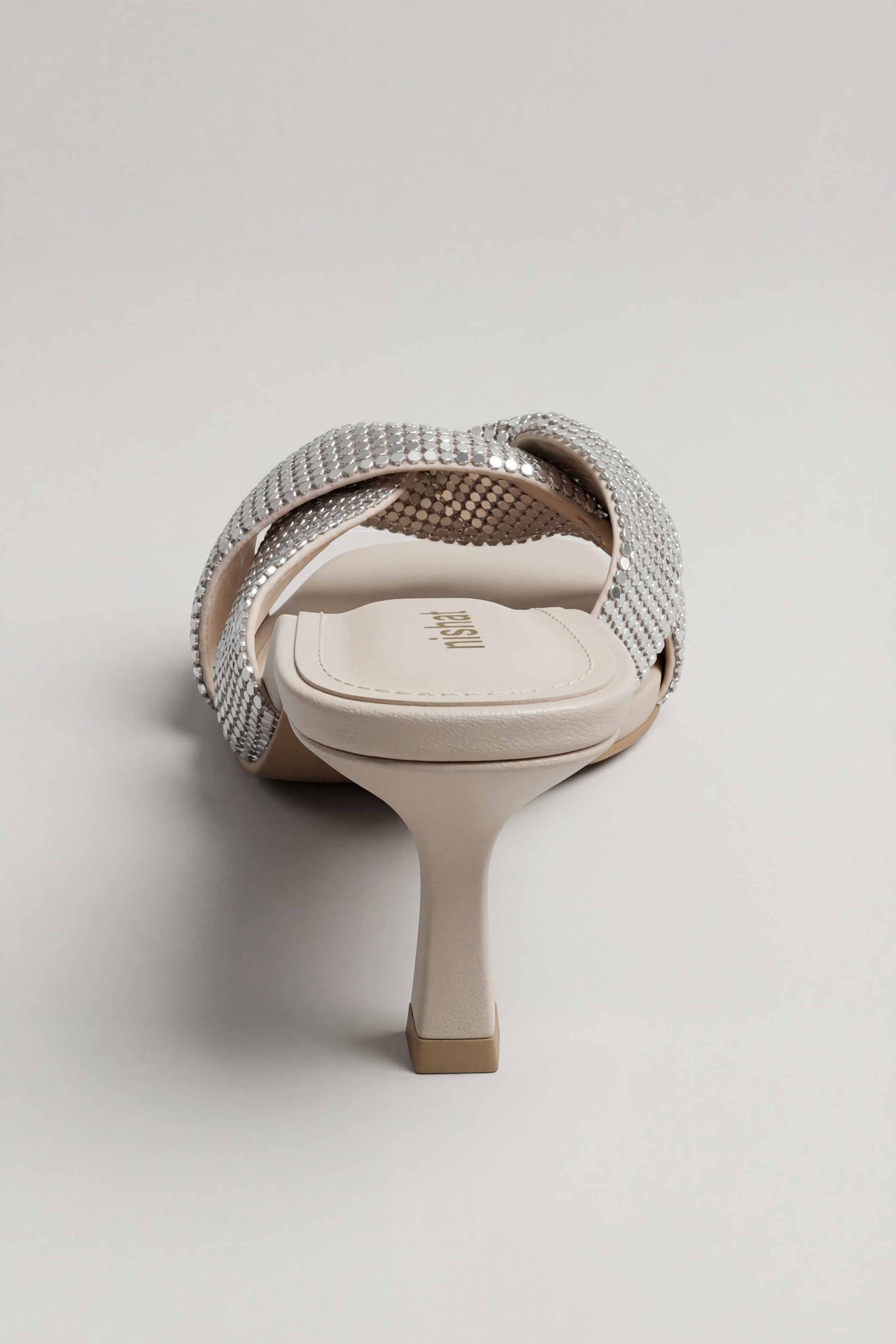 Off White Heels-445172918 for Women - Fashion Collection | Nishat | Shop Online