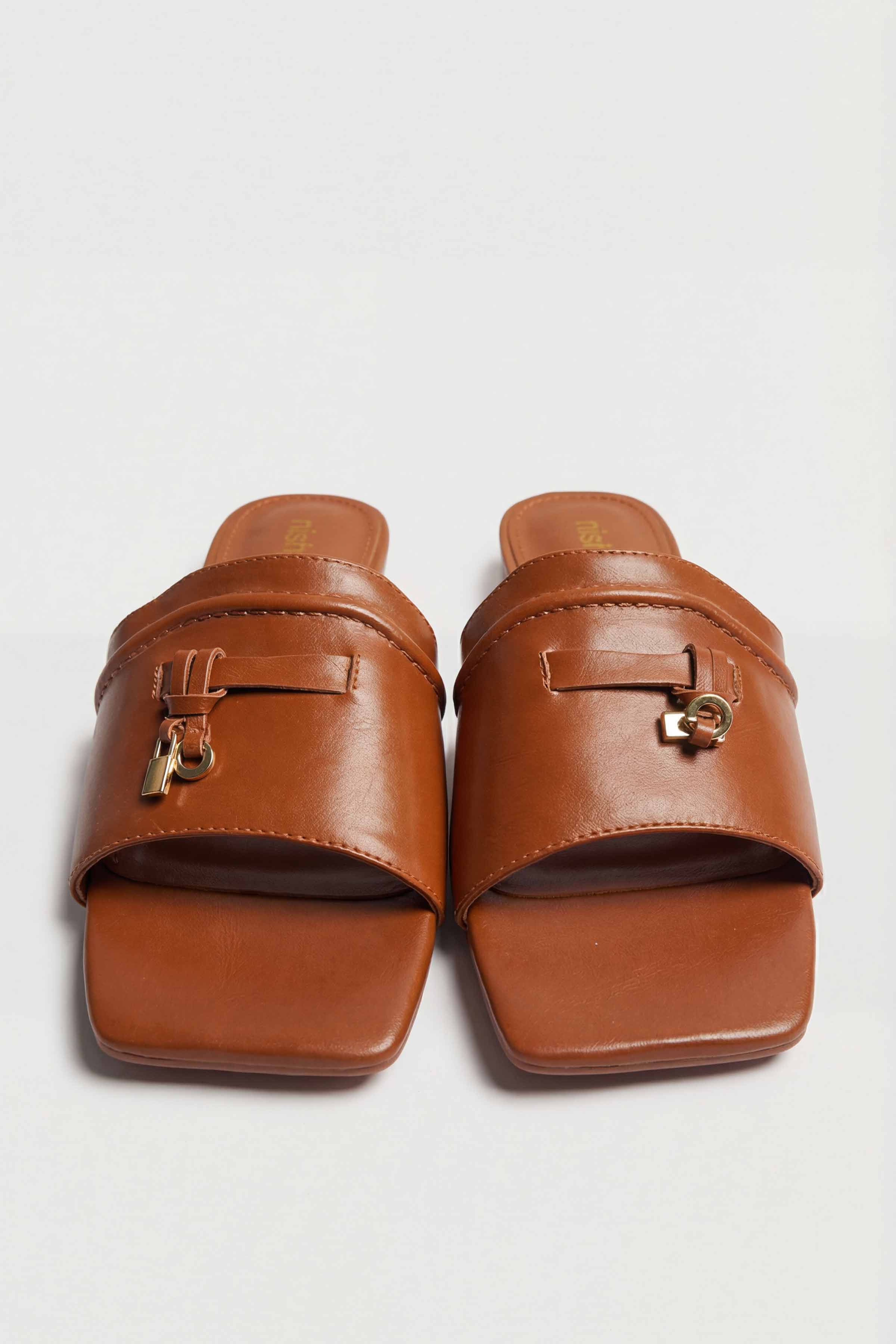 Brown Chappal-445182913 for Women - Fashion Collection | Nishat | Shop Online