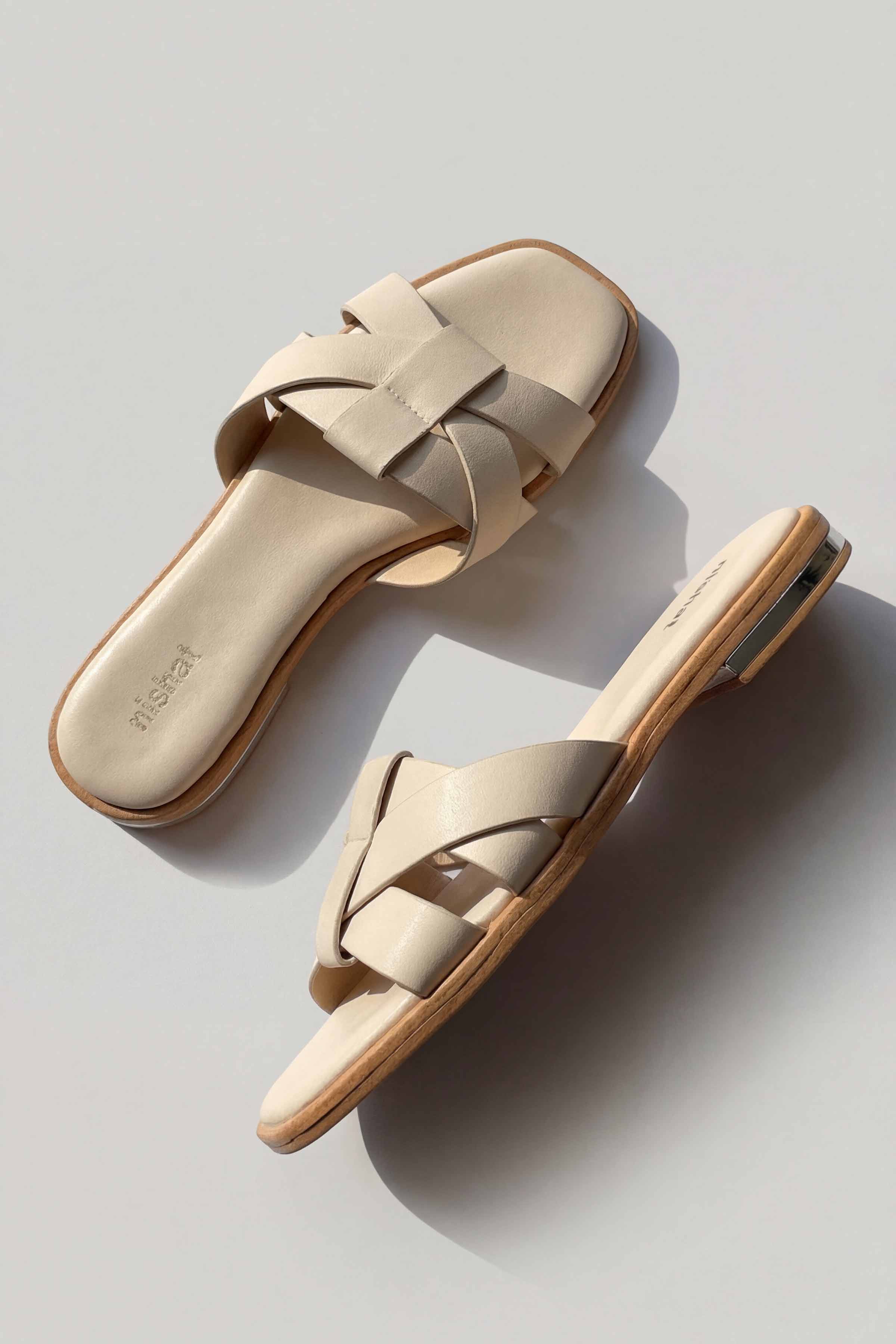 White Chappal-445202912 for Women - Fashion Collection | Nishat | Shop Online