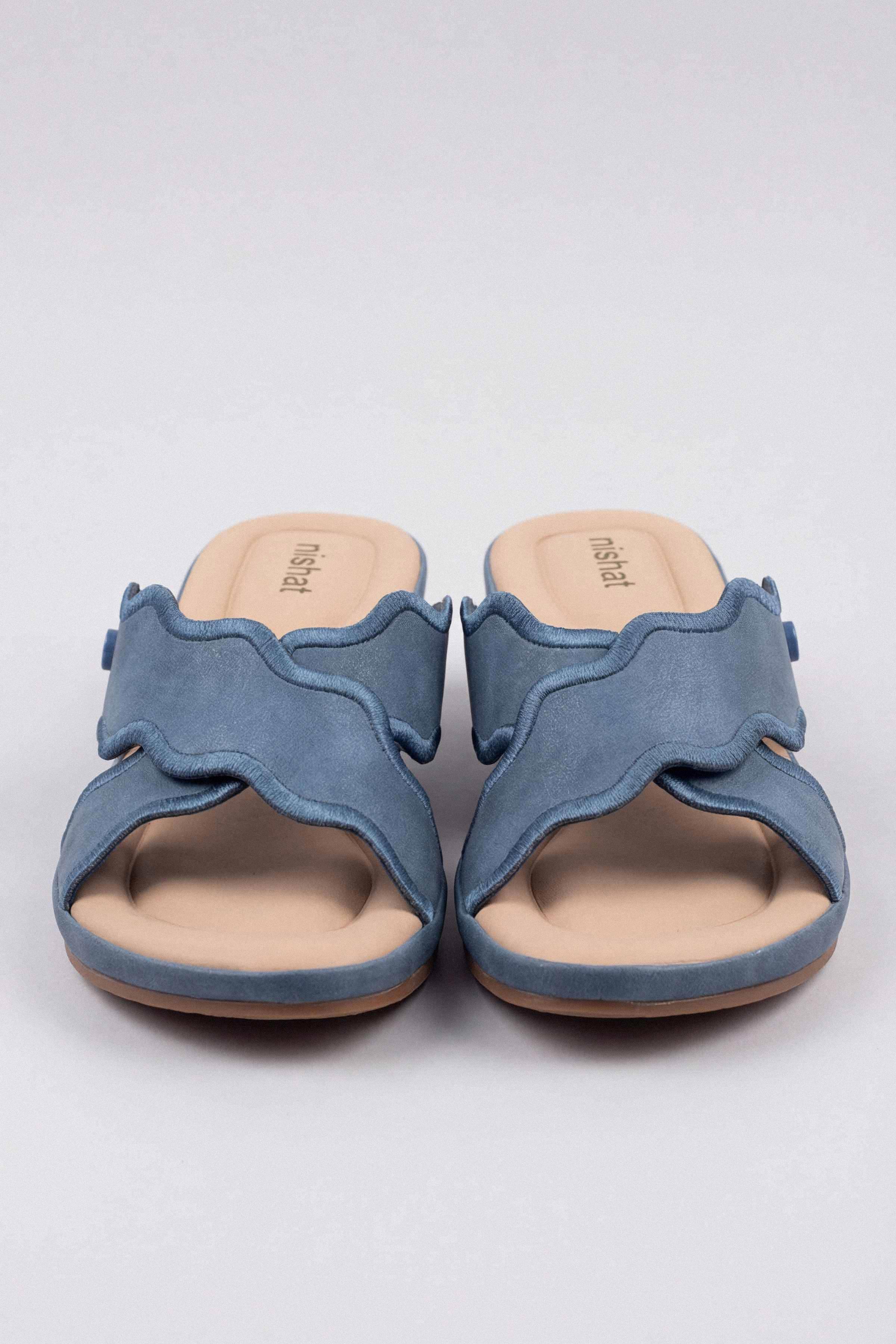 Navy Wedges-445212921 - for Women - Shoes Collection | Nishat | Shop Online