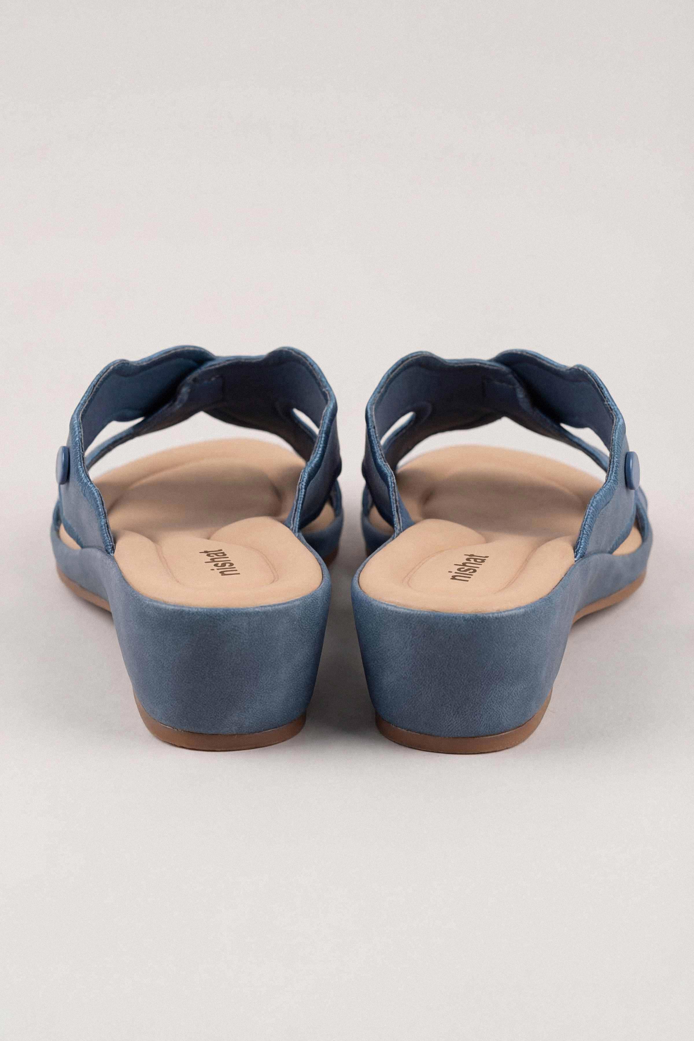 Navy Wedges-445212921 - for Women - Shoes Collection | Nishat | Shop Online