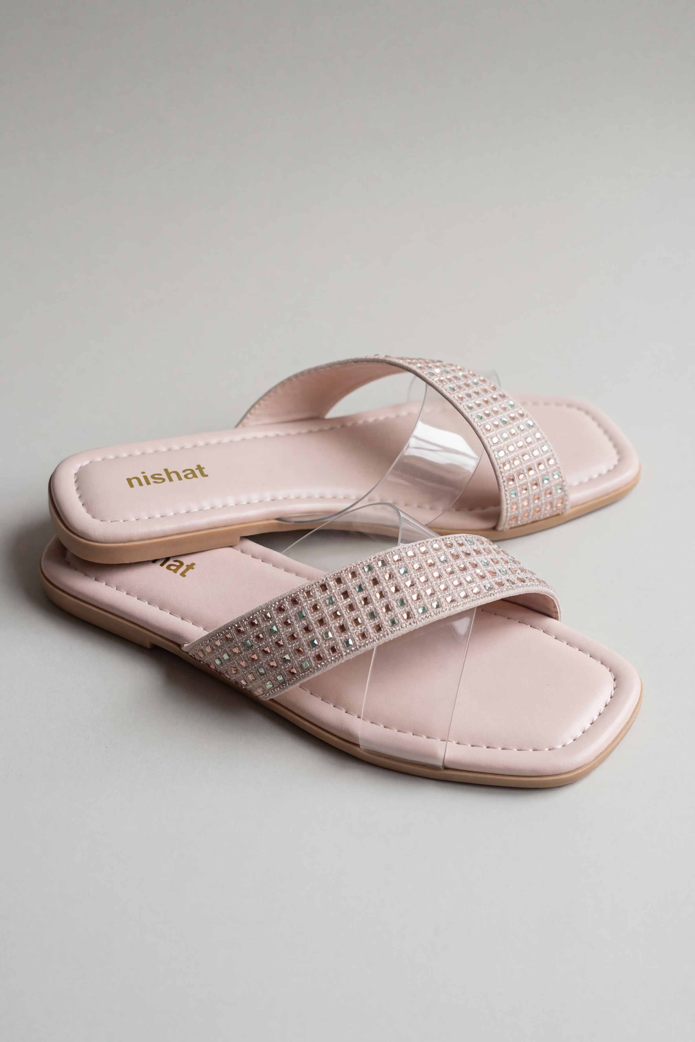 Pink Chappal-445242905 for Women - Fashion Collection | Nishat | Shop Online
