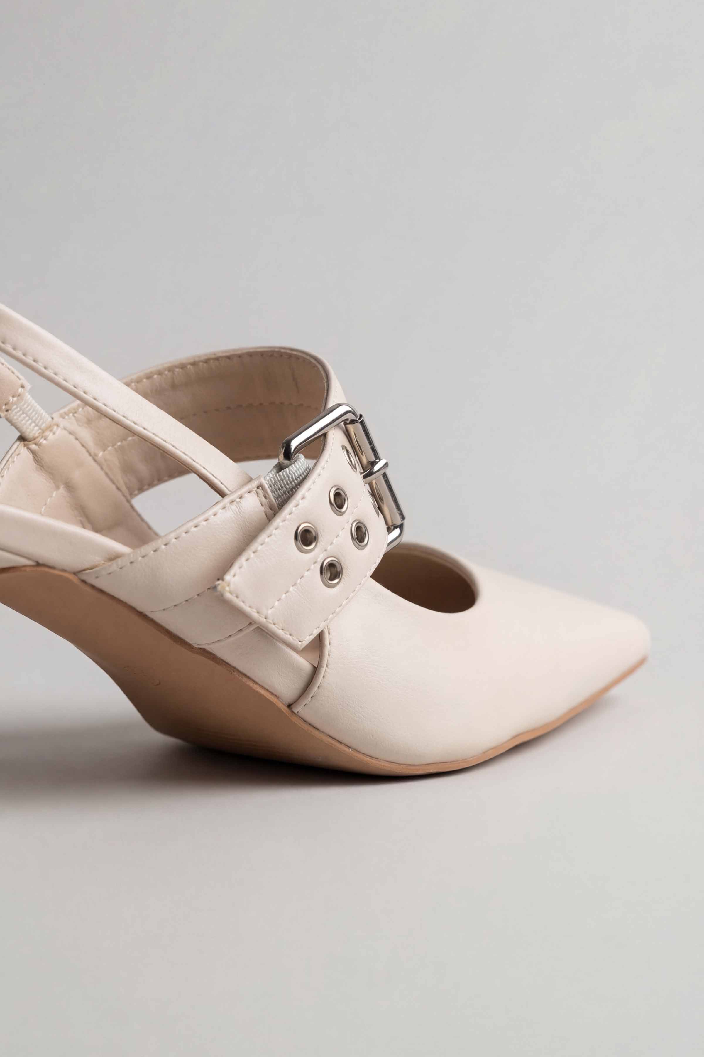 Off White Pumps Heels-445252907 for Women - Fashion Collection | Nishat | Shop Online