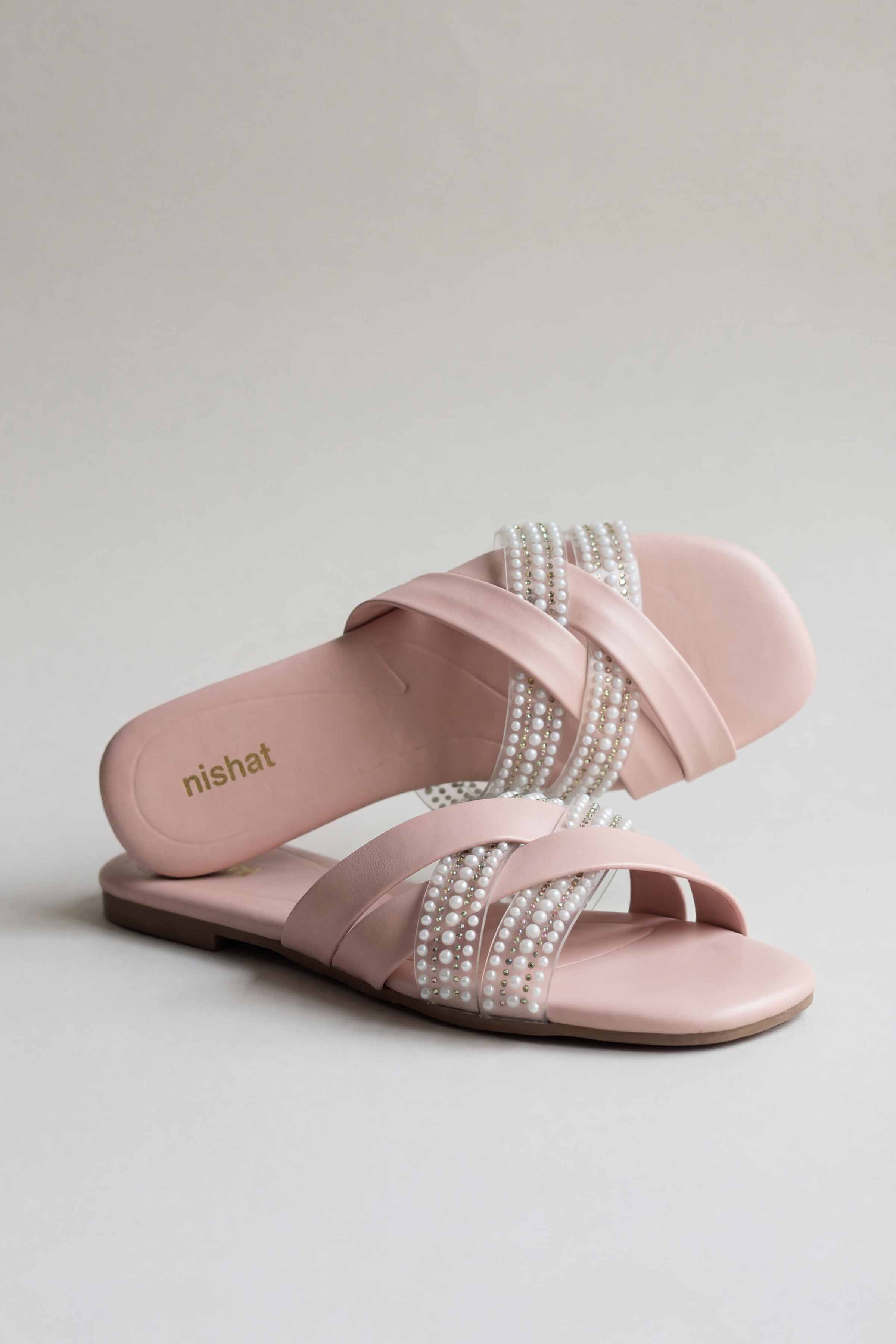 Pink Chappal-445292905 for Women - Fashion Collection | Nishat | Shop Online