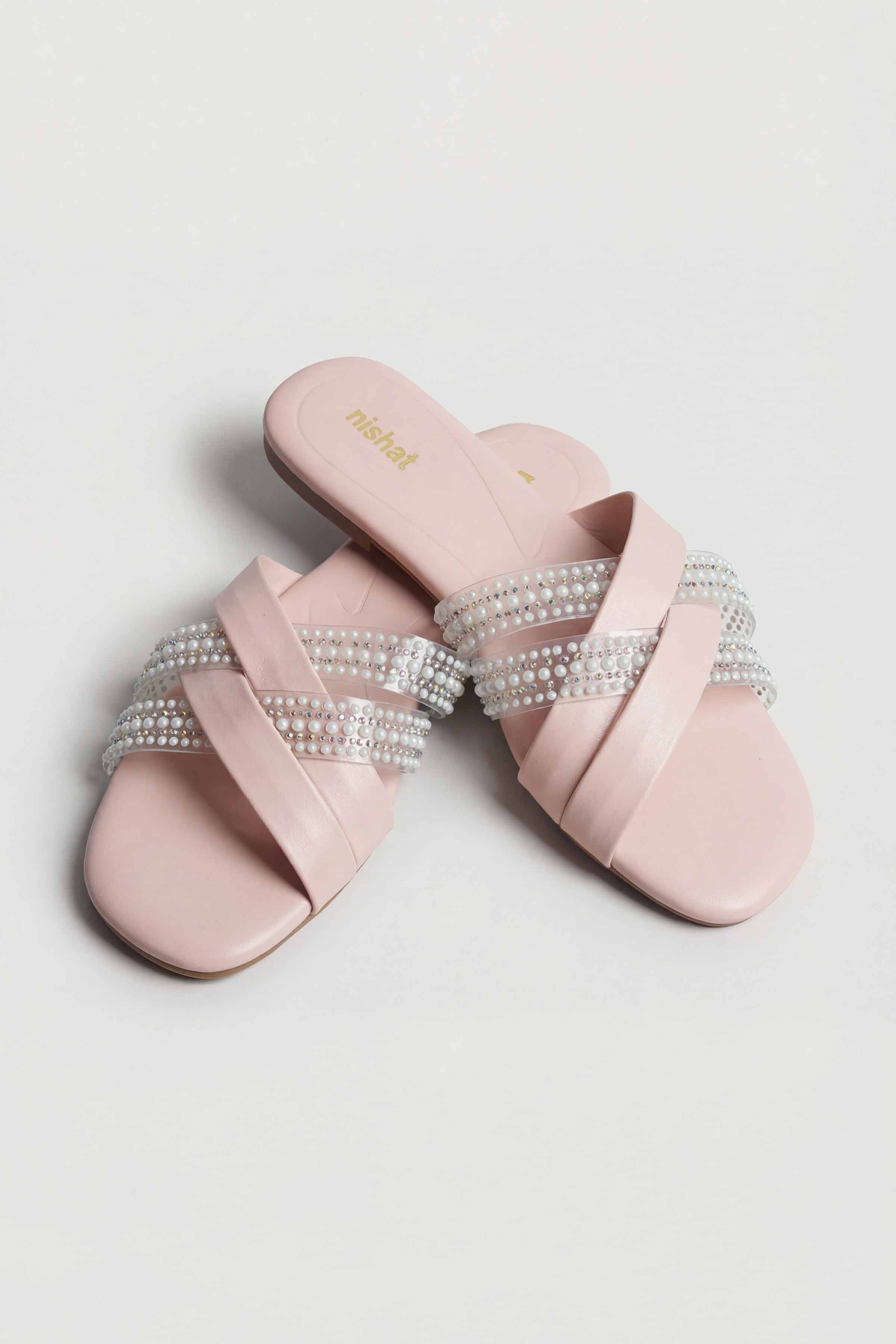 Pink Chappal-445292905 for Women - Fashion Collection | Nishat | Shop Online