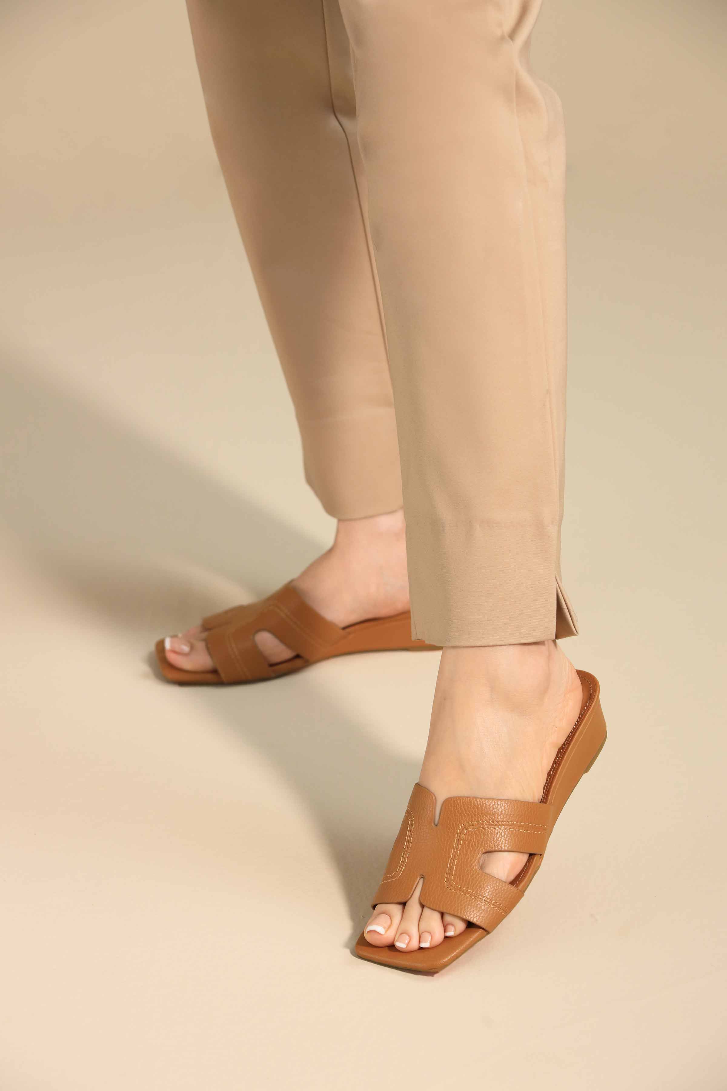 Camel Wedges-445322929 -  for Women - Shoes Collection | Nishat | Shop Online