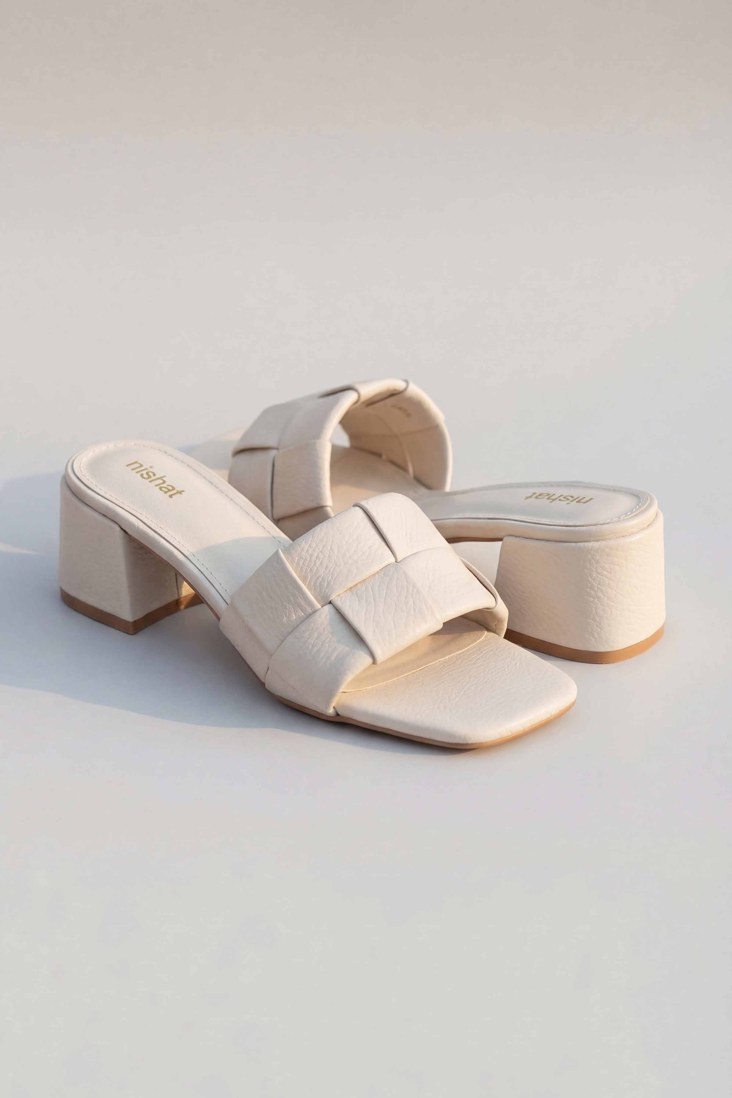 Off White Wedges-445342907 for Women - Fashion Collection | Nishat | Shop Online