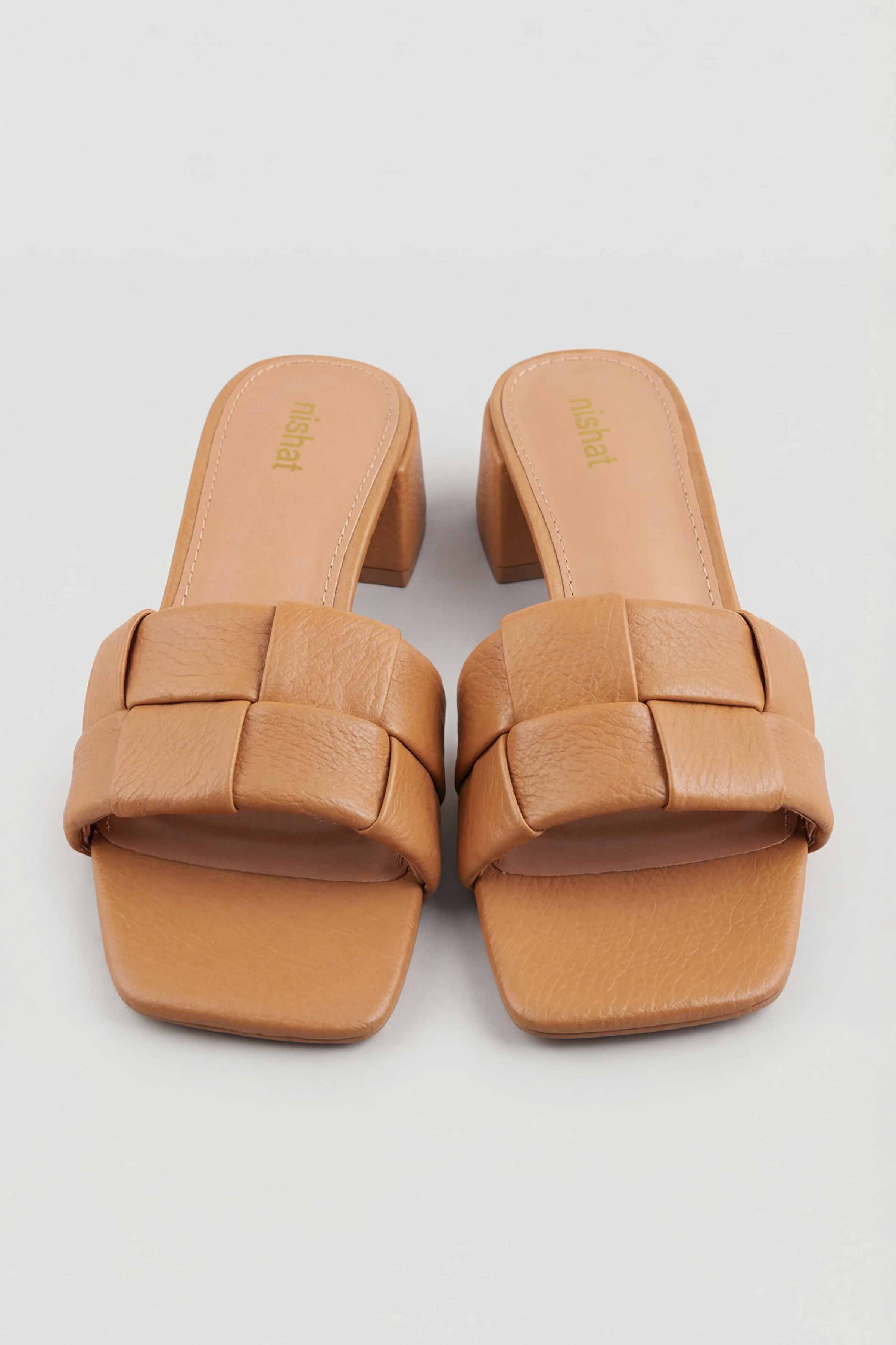 Camel Wedges-445342929 for Women - Fashion Collection | Nishat | Shop Online