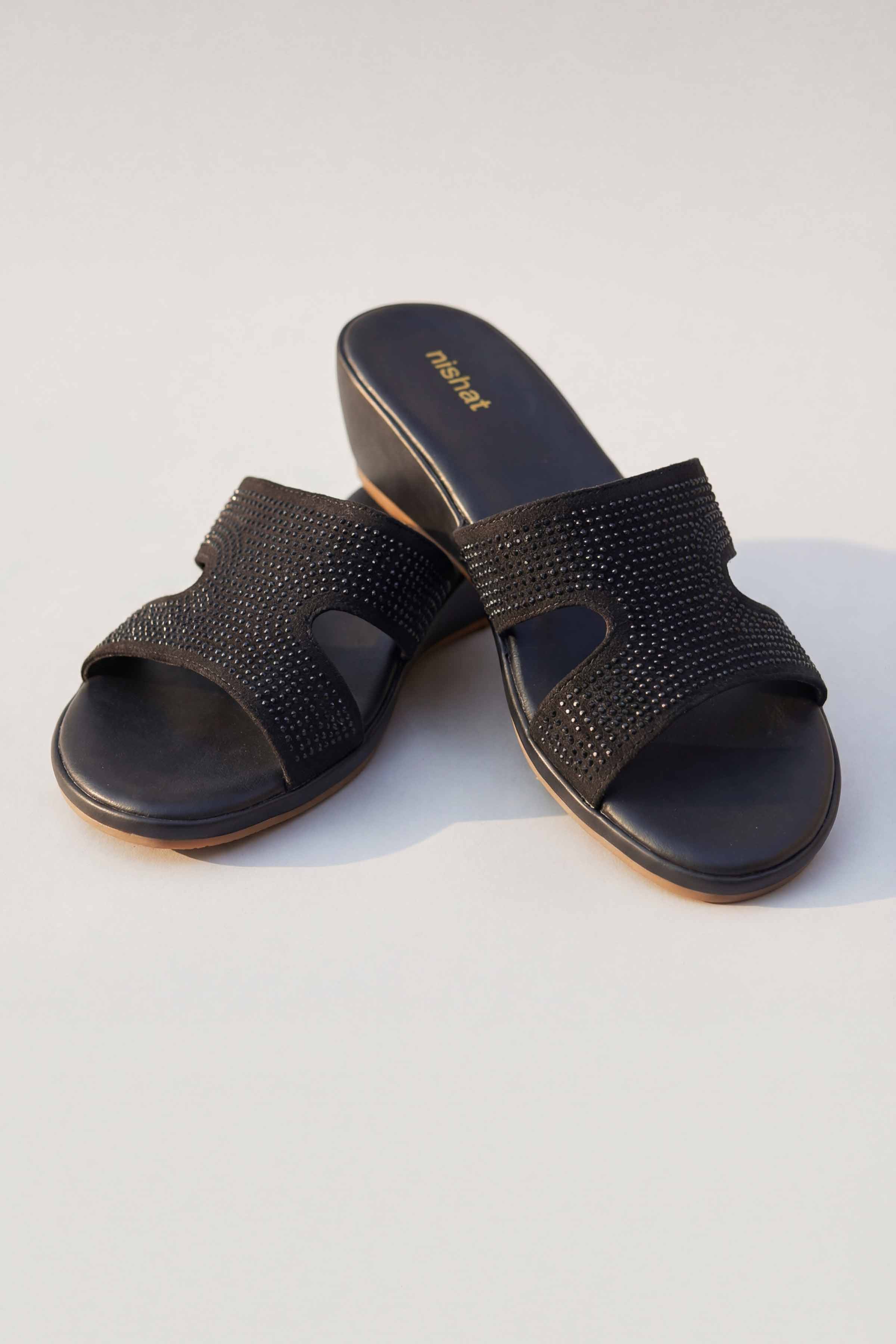Black Wedges-445352903 for Women - Fashion Collection | Nishat | Shop Online
