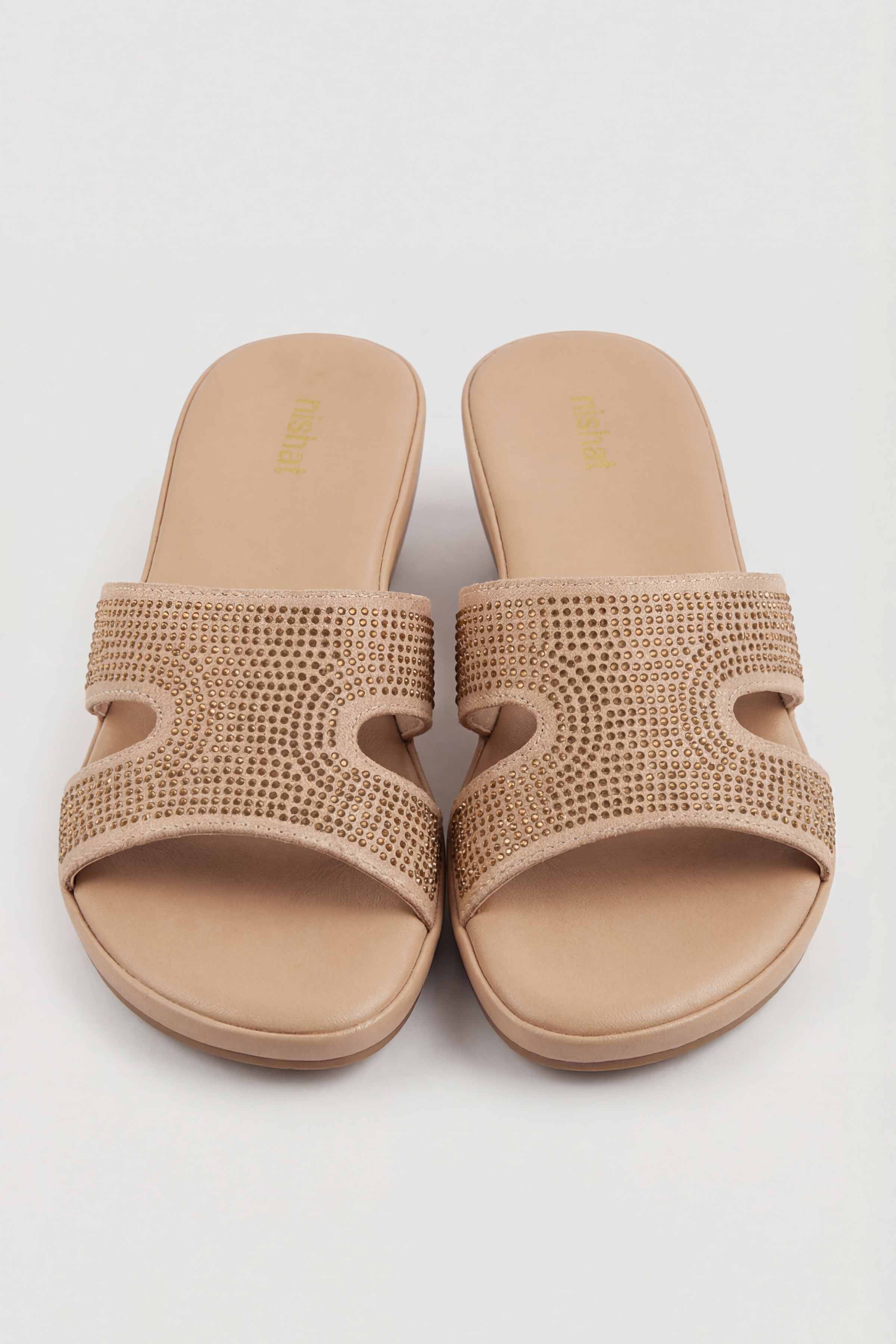 Dark Beige Wedges-445352918 for Women - Fashion Collection | Nishat | Shop Online