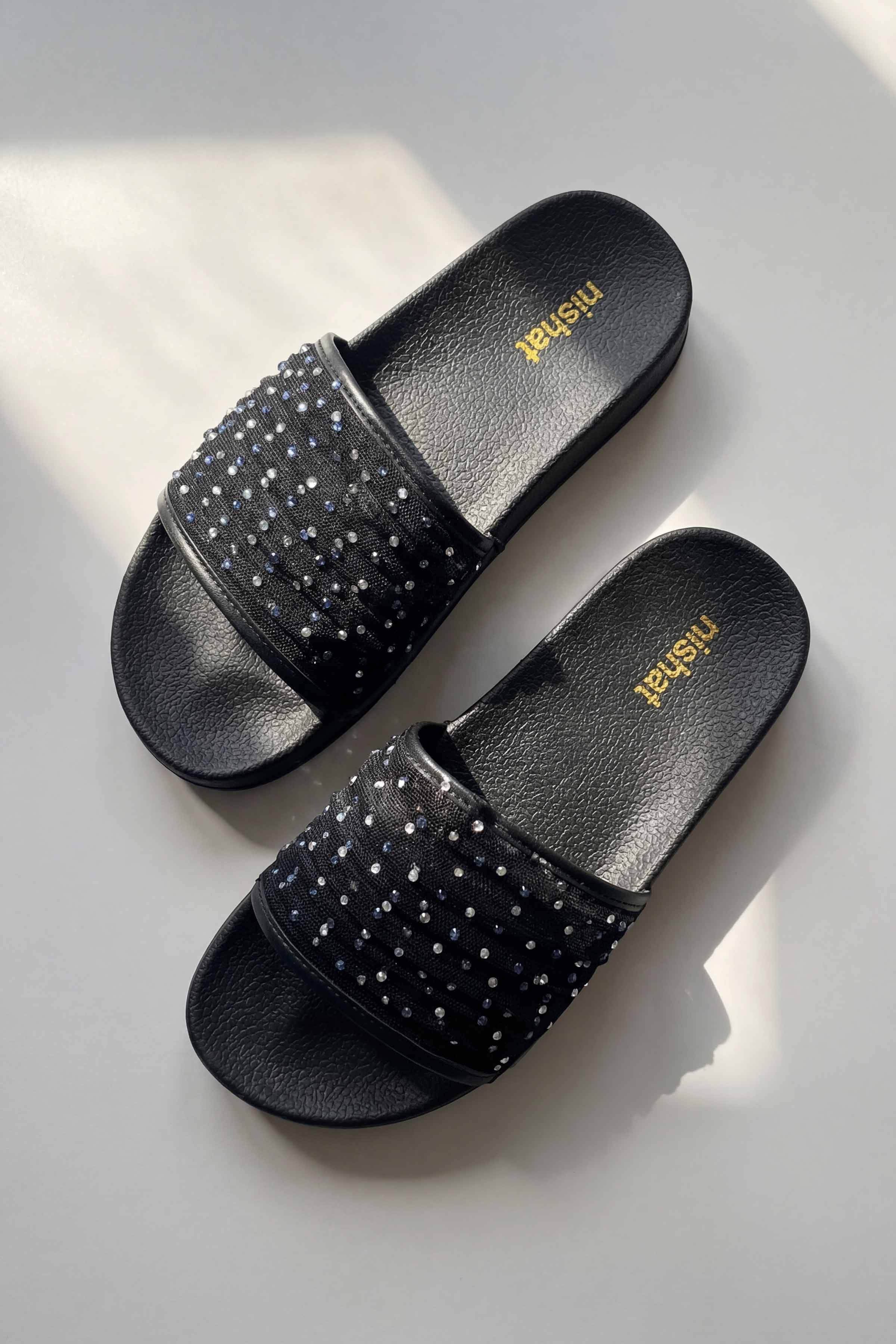 Black Chappal-445412903 for Women - Fashion Collection | Nishat | Shop Online