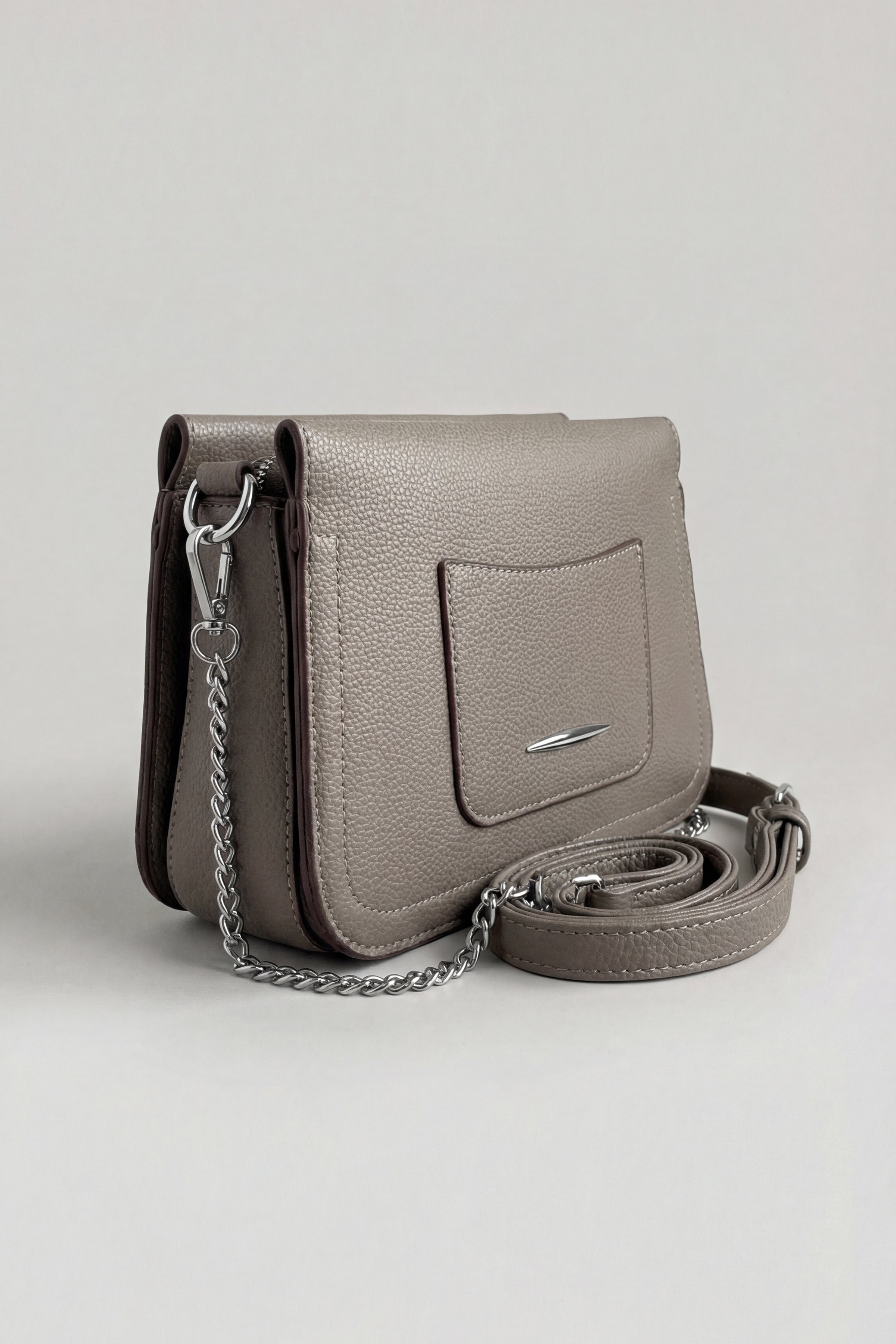 Dark Grey Shoulder Bag-445442118  for Women - Fashion Collection | Nishat | Shop Online