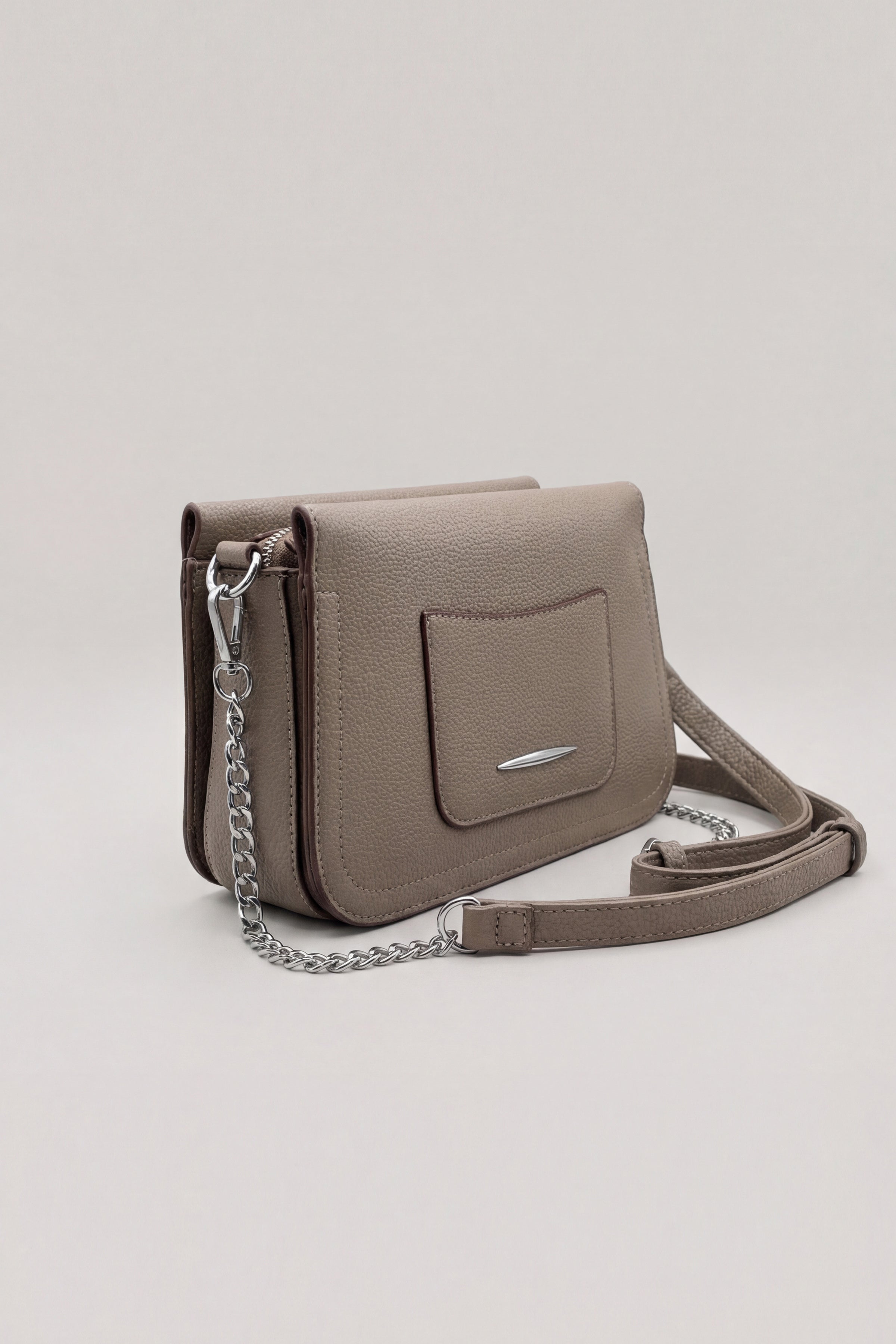 Dark Grey Shoulder Bag-445442118  for Women - Fashion Collection | Nishat | Shop Online