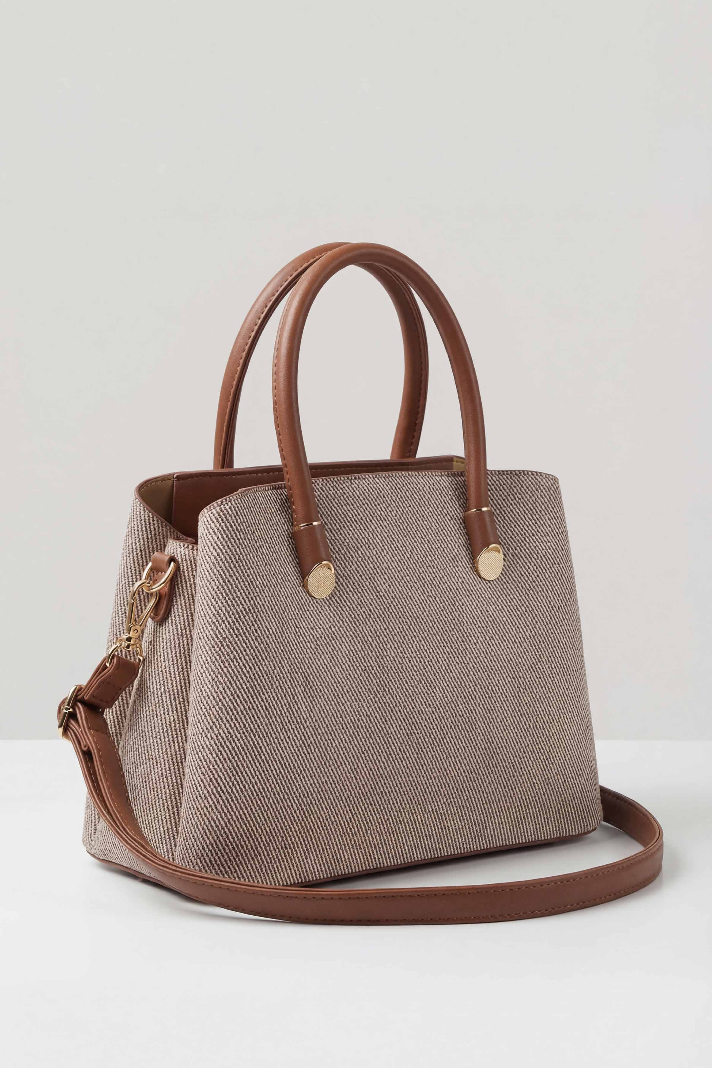 Coffee Shoulder Bag-445522117  for Women - Fashion Collection | Nishat | Shop Online