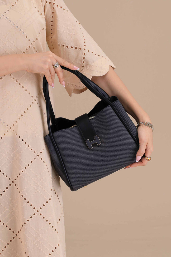 Black Shoulder Bag-445542103-for Women - Bag Winter Collection | Nishat | Shop Online