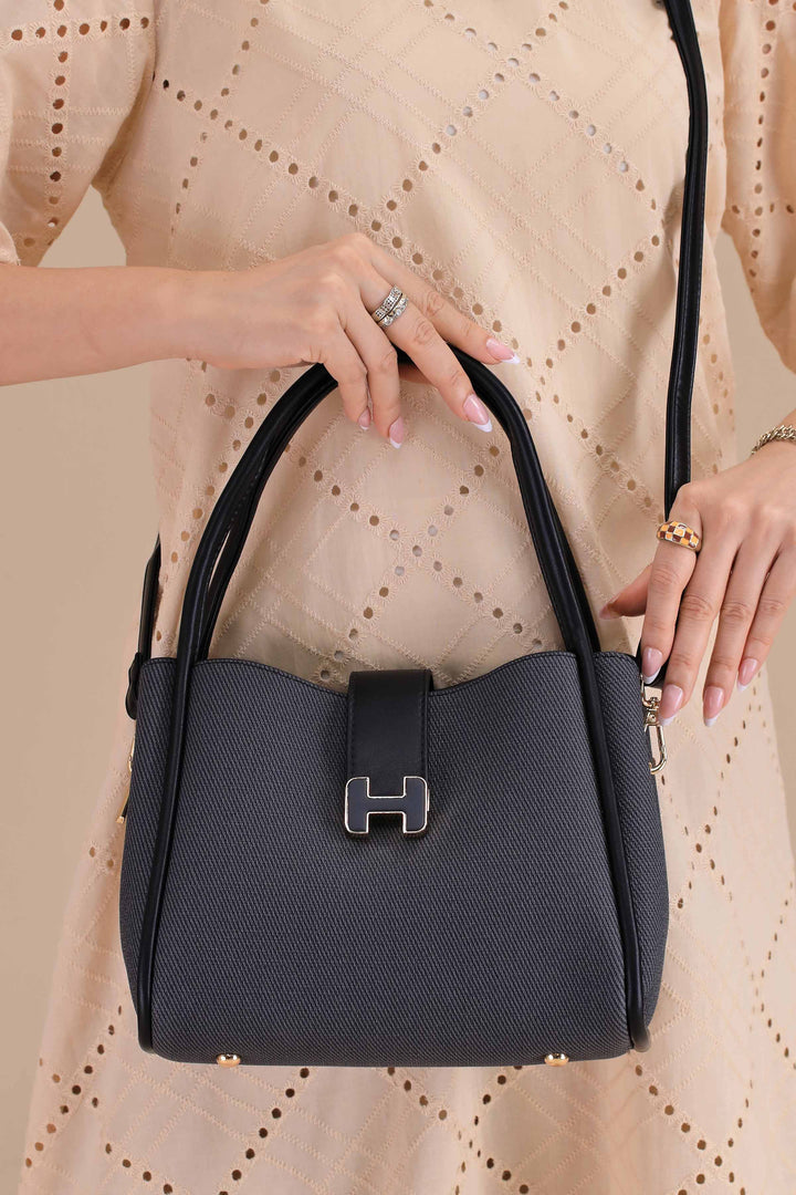 Black Shoulder Bag-445542103-for Women - Bag Winter Collection | Nishat | Shop Online