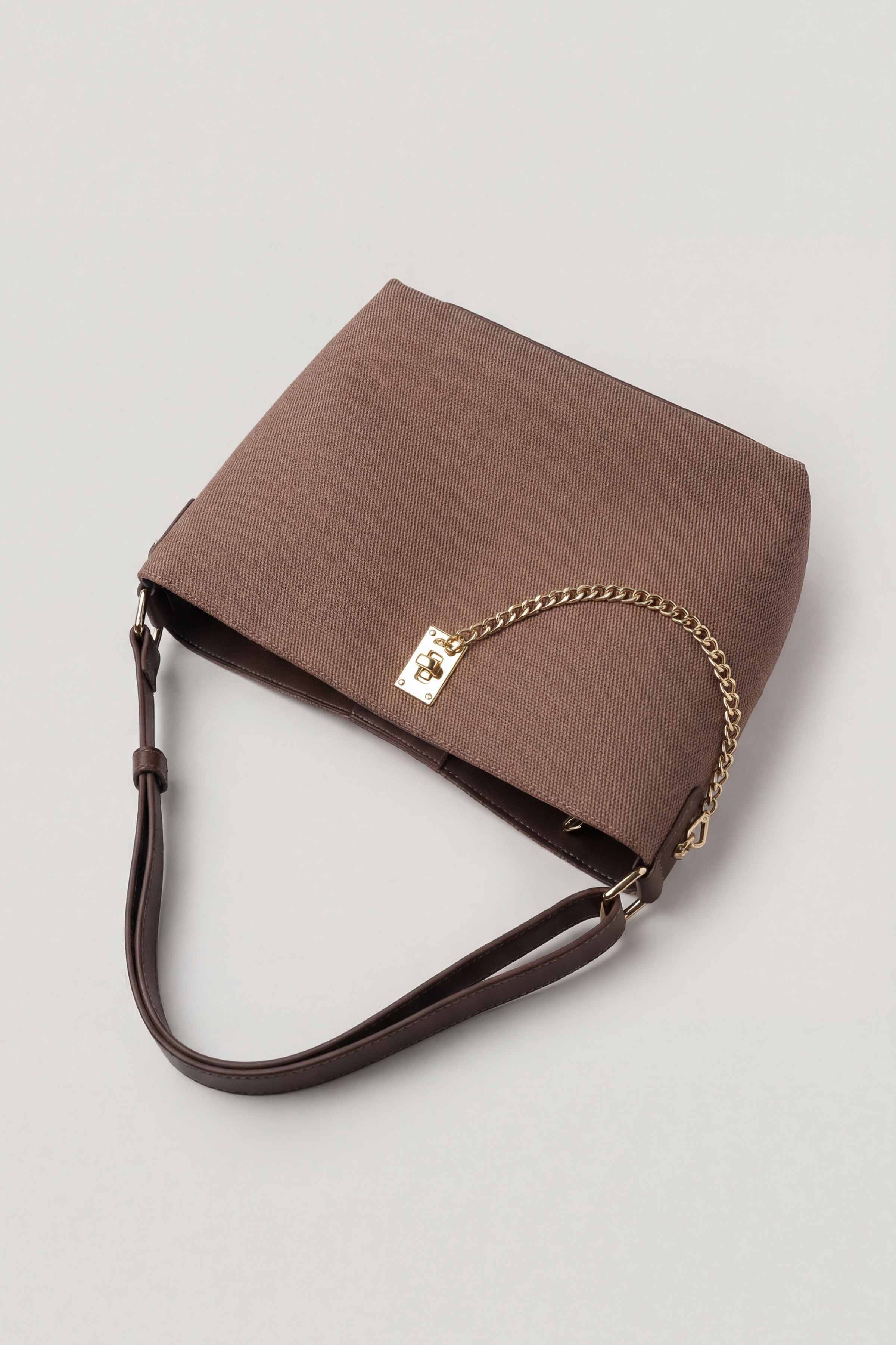 Brown Shoulder Bag-445552113