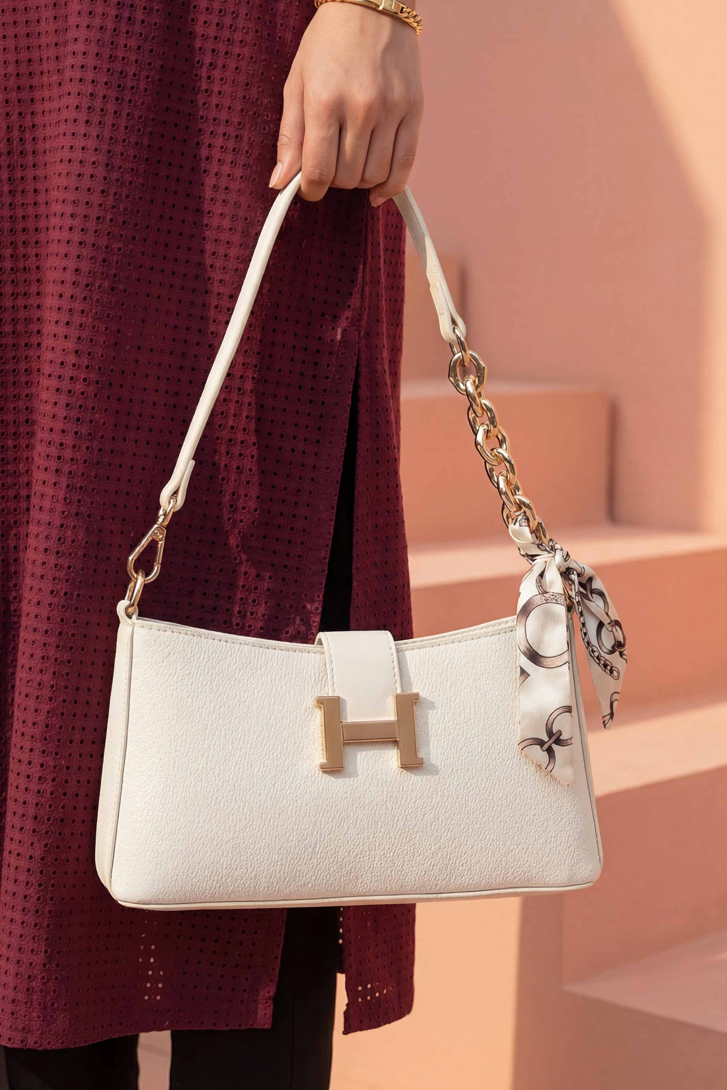 White Shoulder Bag-445562112