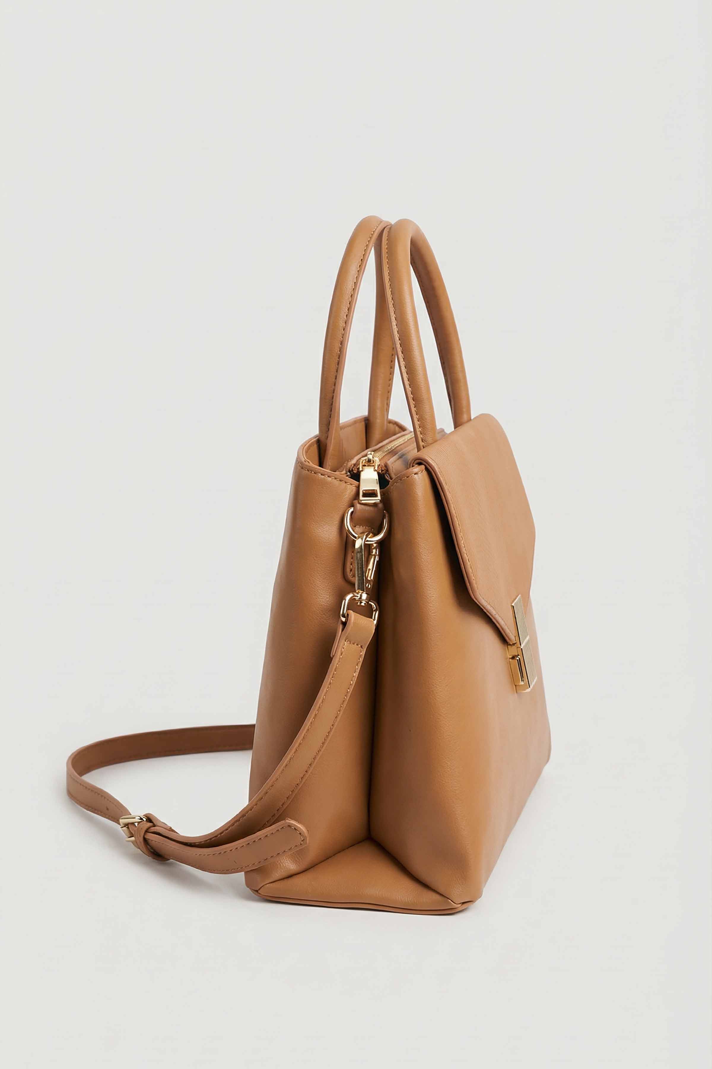 Light Coffee Hand Bag-445682117  for Women - Fashion Collection | Nishat | Shop Online