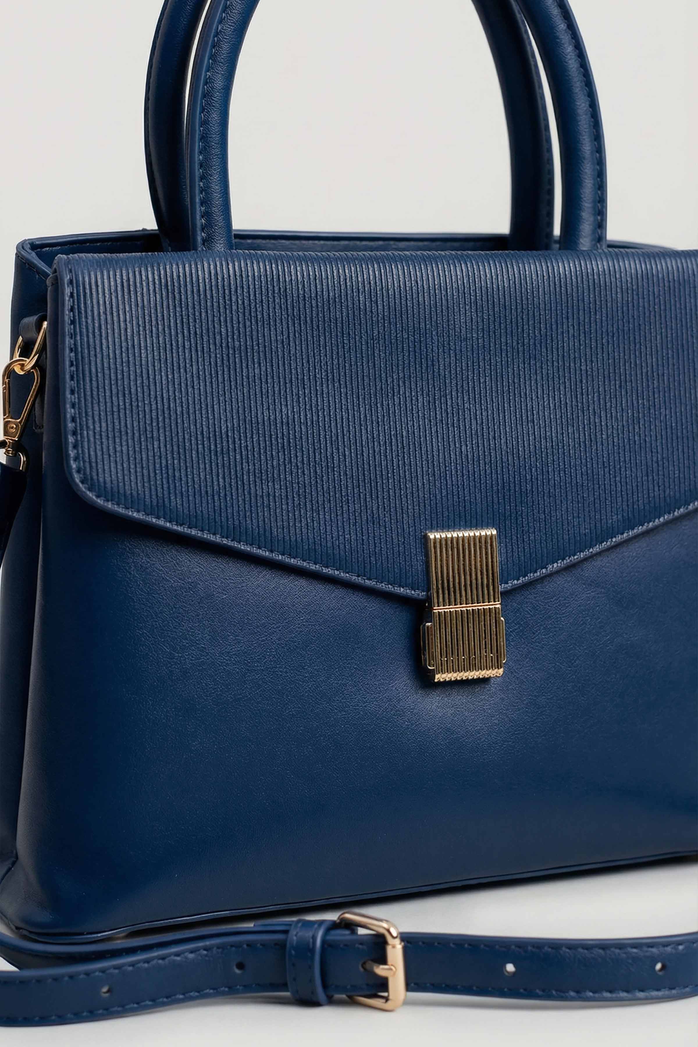 Navy Hand Bag-445682121  for Women - Fashion Collection | Nishat | Shop Online